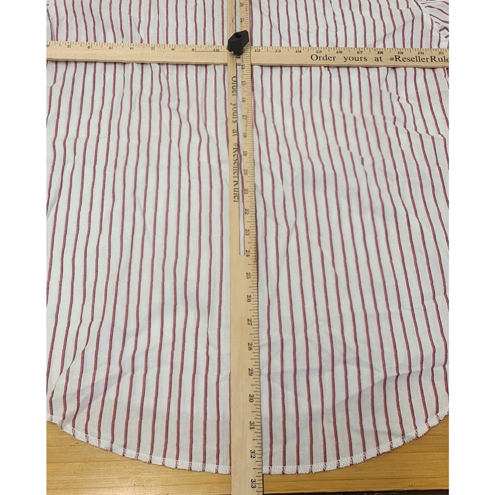 Wrangler Wrangler Shirt Men 16 Red White Striped Pearl Snap Long Sleeve Casual Workwear Pocket All Seasons Size US L / EU 52-54 / 3 - 8 Thumbnail