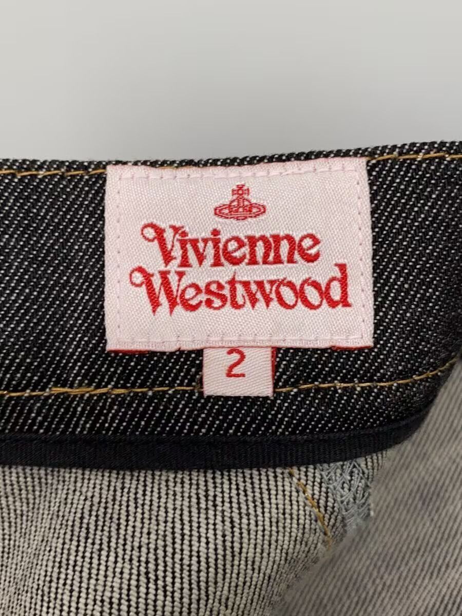 Vivienne Westwood Contrast Stitch Denim Skirt Size 25" / US 0 / IT 36 - 4 Thumbnail