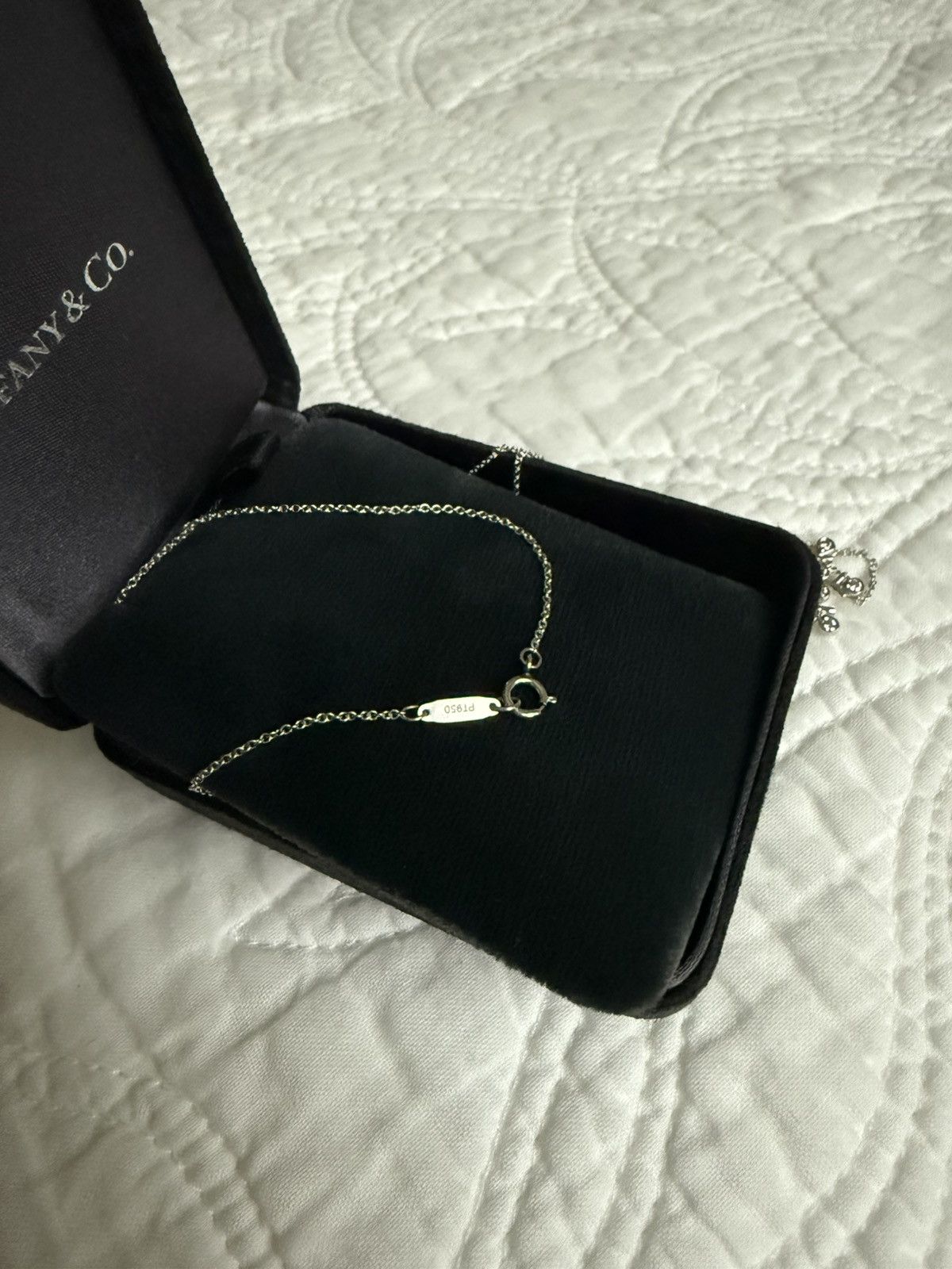 Tiffany & Co. Tiffany & Co Platinum Diamond Necklace Size ONE SIZE - 5 Thumbnail