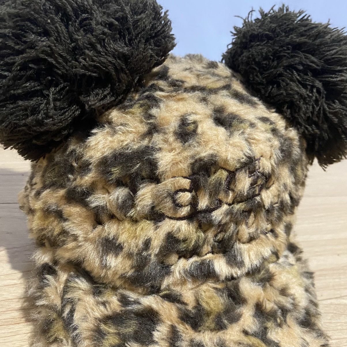 Cartoon Network × Disney 💥LIMITED💥 Mickey Mouse Fan Cap Leopard Pattern Size ONE SIZE - 3 Thumbnail