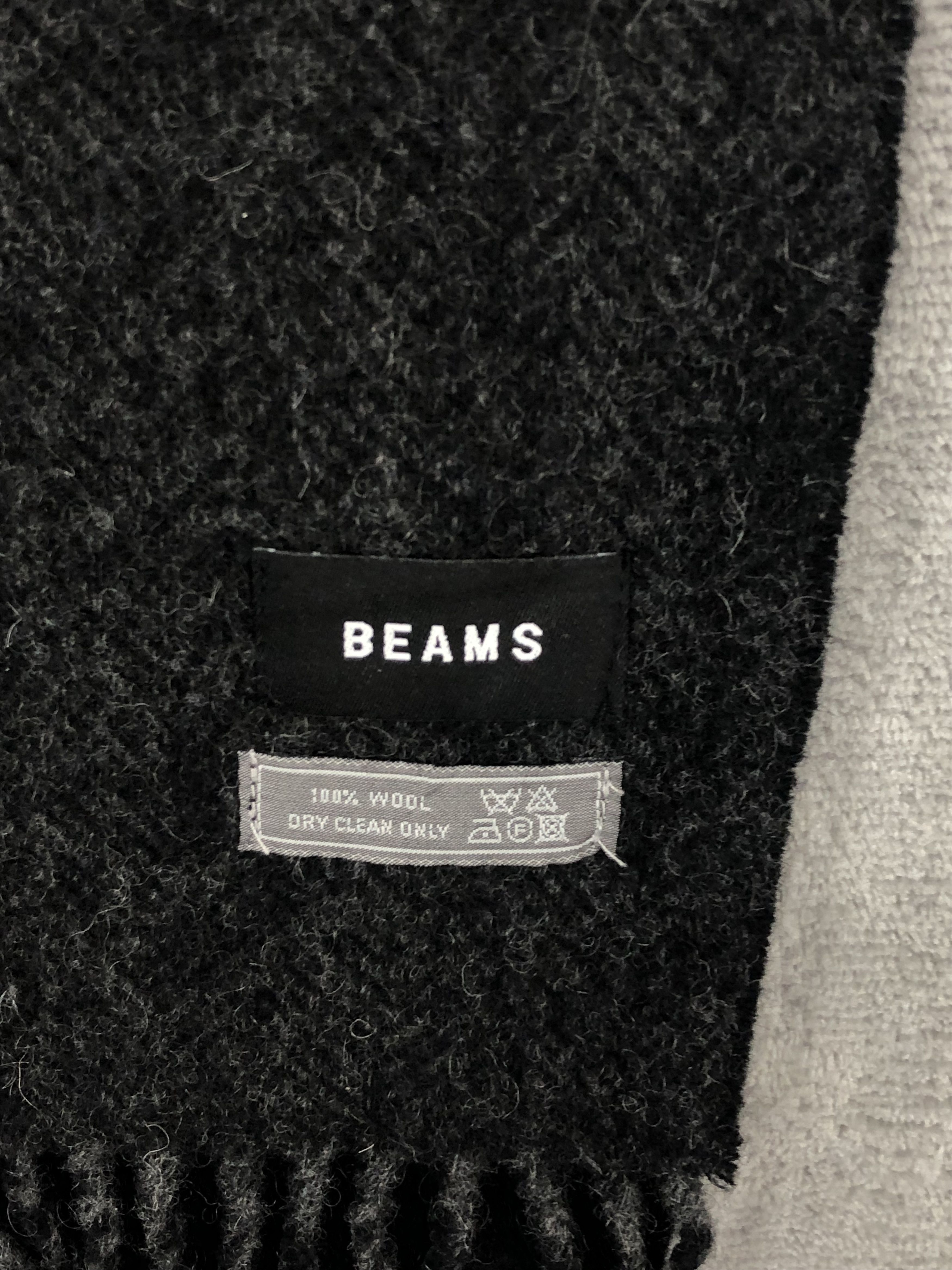 Beams Plus × Japanese Brand Beams Wool Scarf Muffler Neck Scarf Size ONE SIZE - 4 Thumbnail