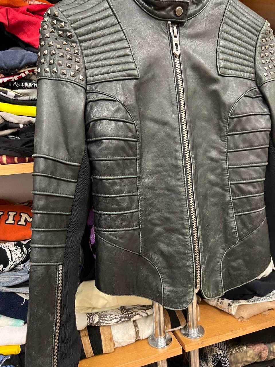 Faith Connexion Faith connexion leather black biker jacket Size S / US 4 / IT 40 - 5 Thumbnail