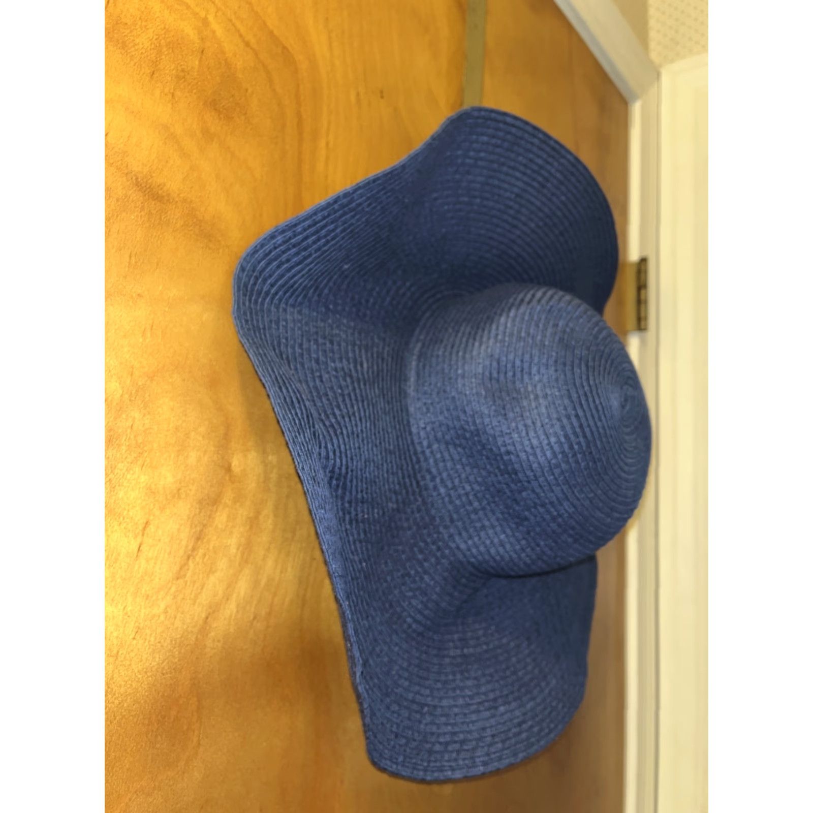 Old Navy Old Navy Women Blue Floppy Sun Cap Hat Fitted S/M Size ONE SIZE - 2 Thumbnail