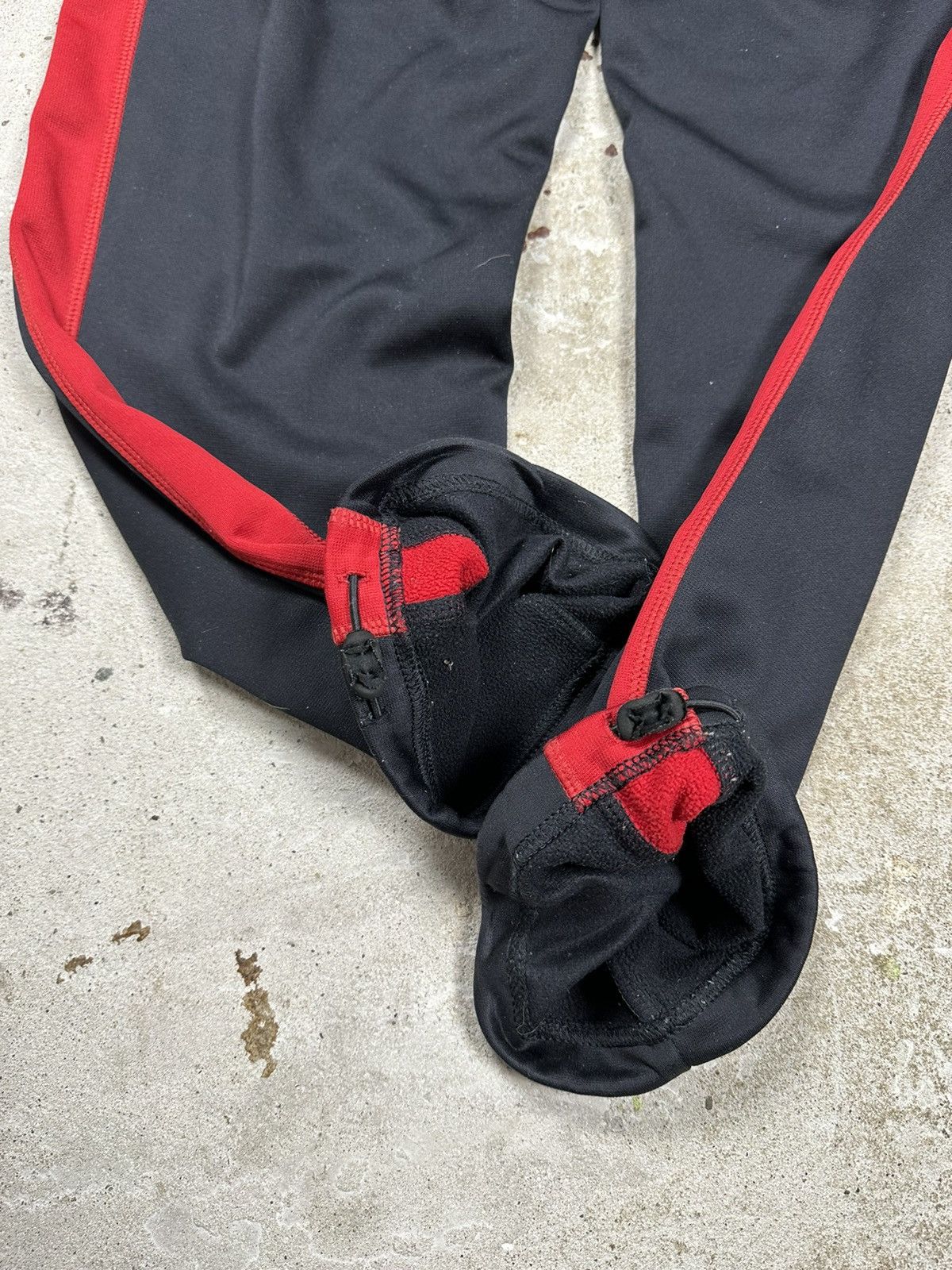 Nike ‼️ Vintage y2k Nike Black Track Pants Swoosh Therma Fit Strip Size US 32 / EU 48 - 9 Thumbnail