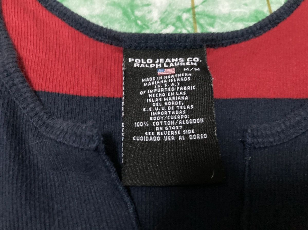Polo Ralph Lauren × Vintage Vintage Tank Top Polo Ralph Lauren Size M / US 6-8 / IT 42-44 - 4 Thumbnail