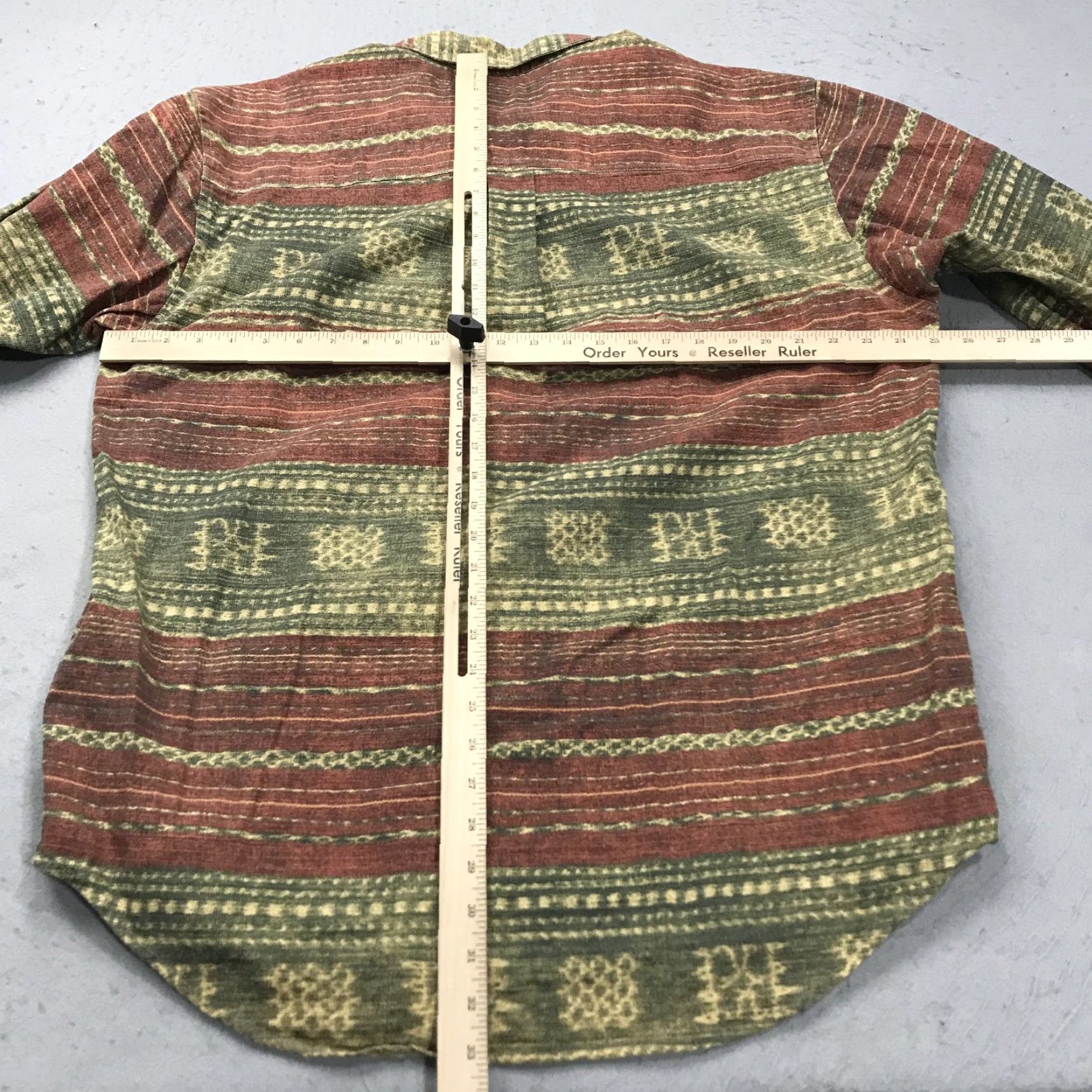 The Territory Ahead VINTAGE Territory Ahead Shirt Mens XL Red Geometric Aztec 90s Button-Up with Pockets Size US XL / EU 56 / 4 - 6 Thumbnail