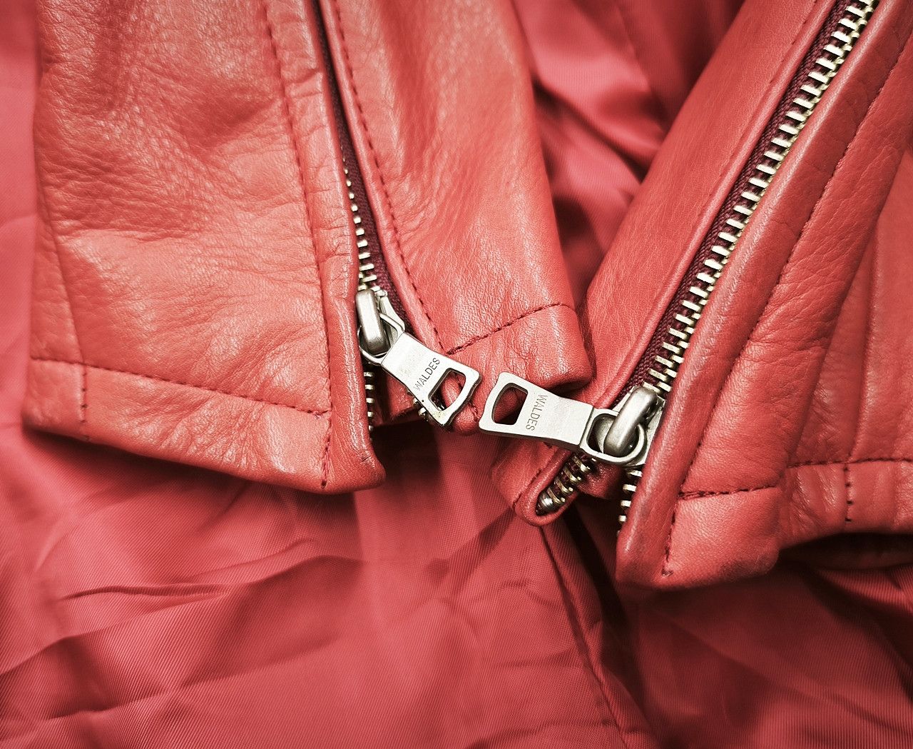 Y'2 Leather Y'2 LEATHER red riding women full leather jacket Size US XS / EU 42 / 0 - 7 Thumbnail