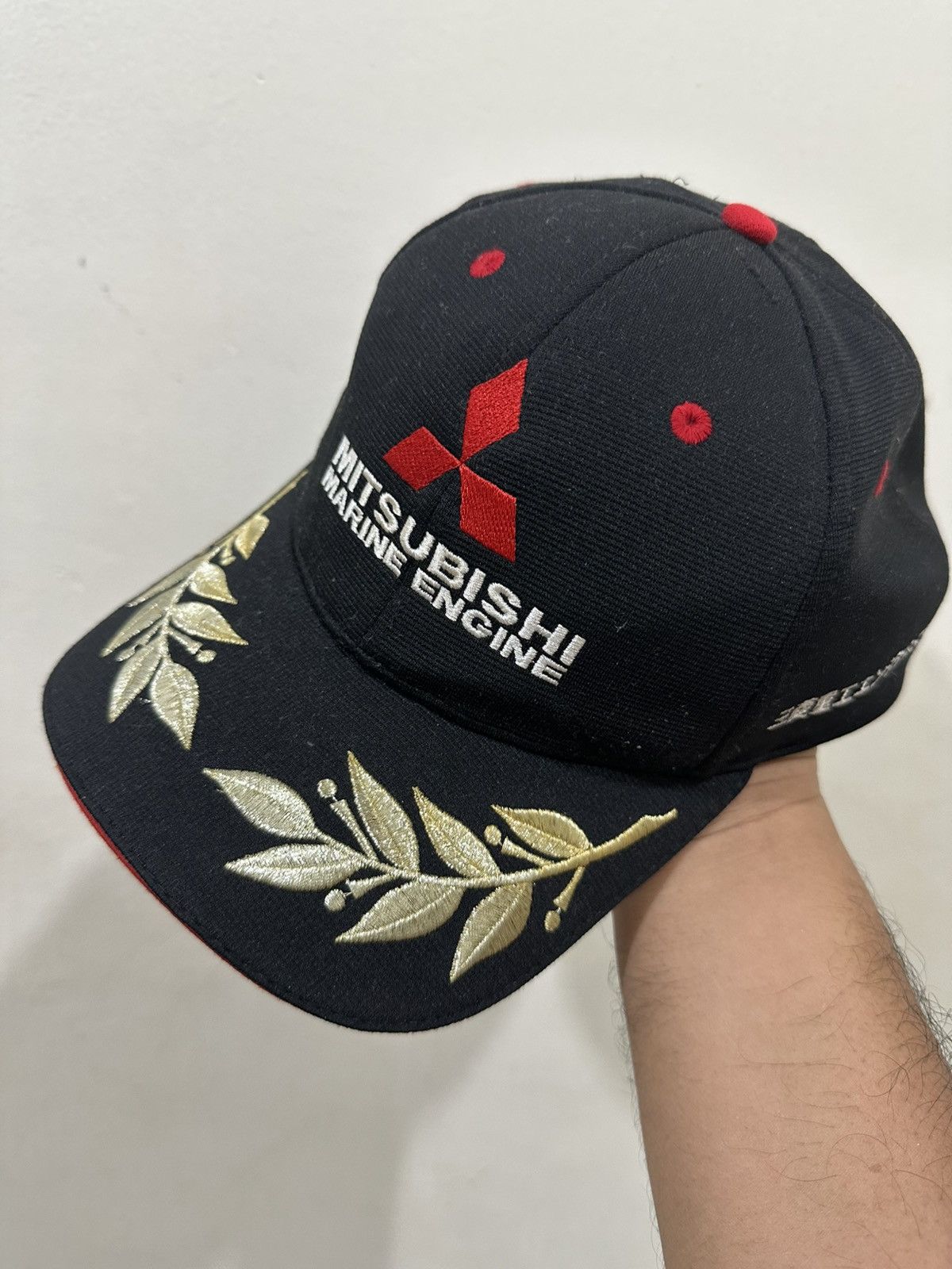 Vintage 70th Years Anniversary Mitsubishi Marine Hat Size ONE SIZE - 1 Thumbnail