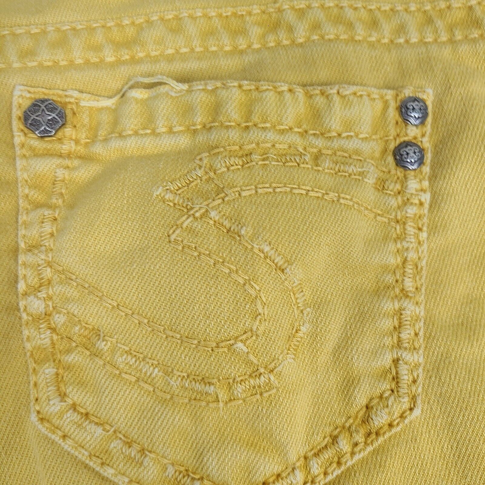 Other Women's Silver SUKI Skinny Jeans 26x31 Mustard Yellow Size 26" / US 2 / IT 38 - 8 Thumbnail