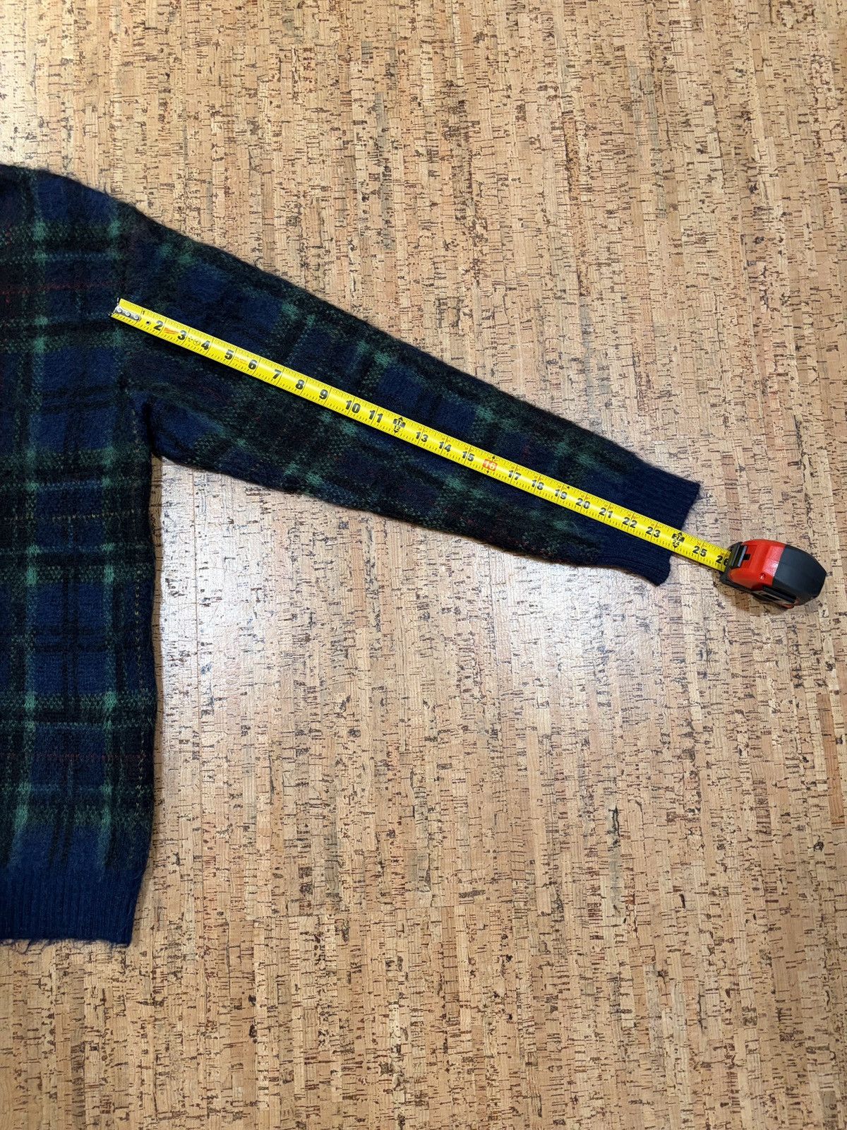 Needles Needles Mohair Cardigan in Navy plaid Size US L / EU 52-54 / 3 - 5 Thumbnail