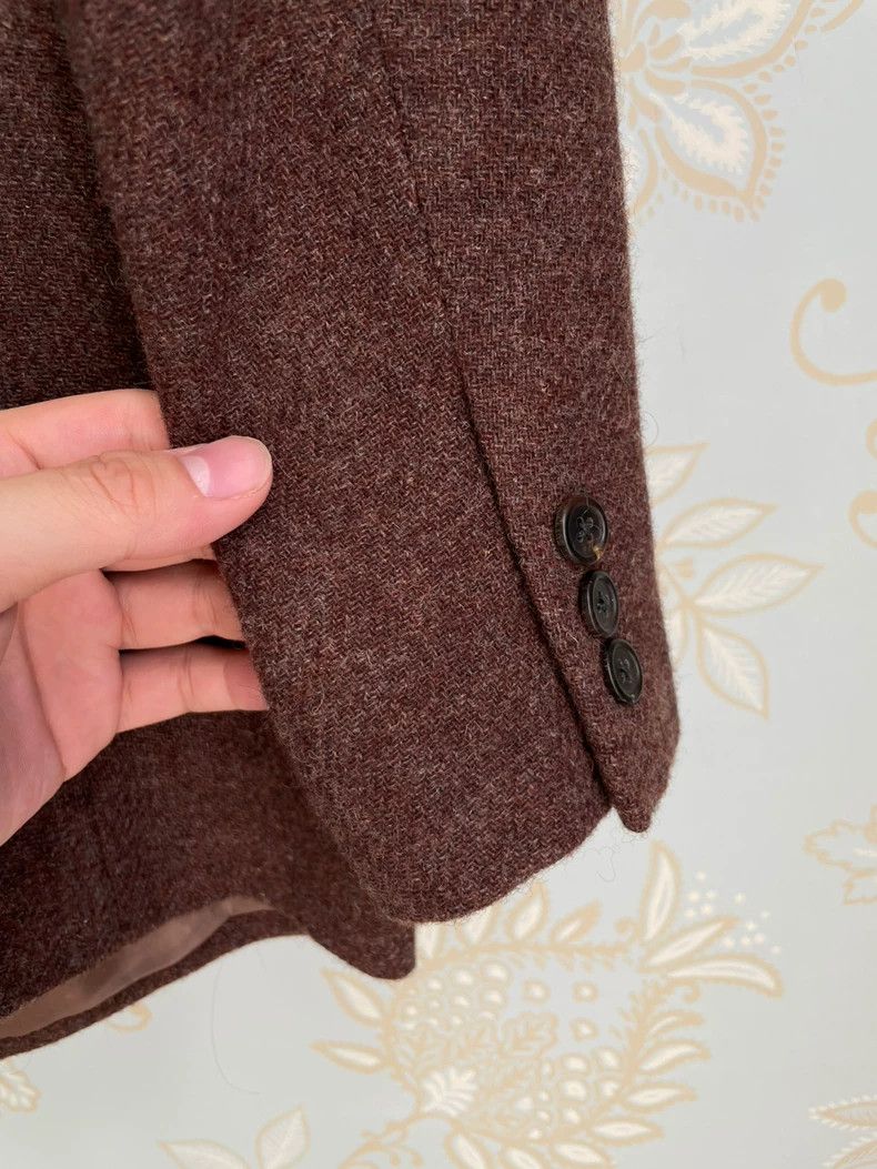 Yohji Yamamoto Yohji Yamamoto size s Red coffee blazer 2504-Nextarrow Size 36S - 7 Thumbnail
