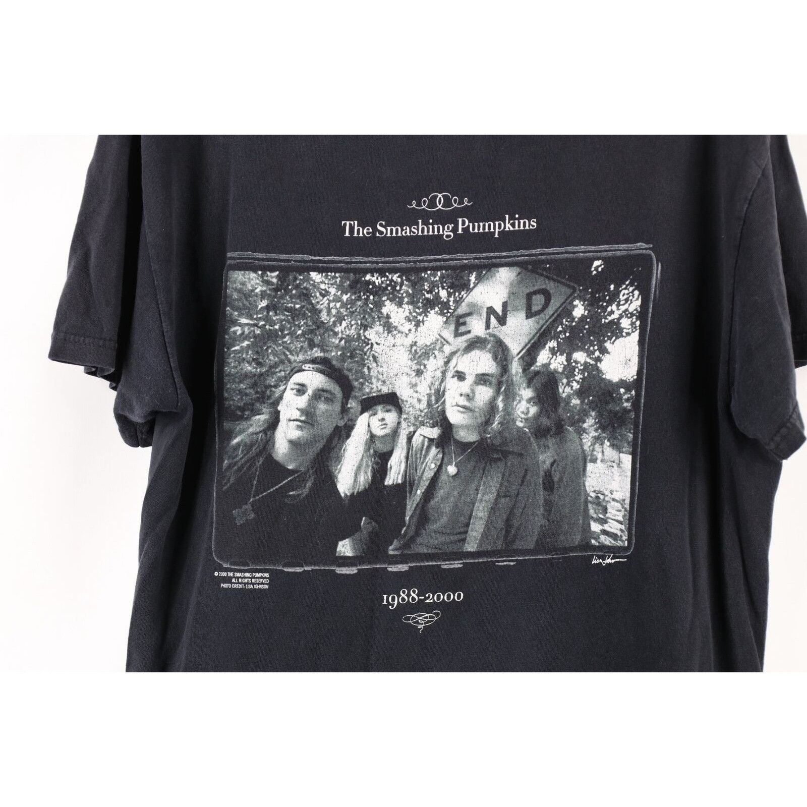 Vintage Vintage 2000 1988-2000 Faded The Smashing Pumpkins T-Shirt Size US M / EU 48-50 / 2 - 4 Thumbnail