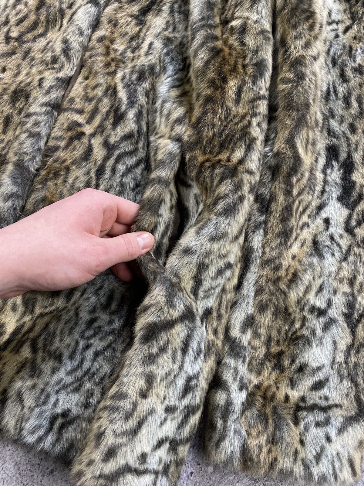 Hysteric Glamour × Japanese Brand × Wacko Maria 🔥 FIND ONE FAUX FUR LEOPARD BOMBER JACKET MADE IN JAPAN Size US M / EU 48-50 / 2 - 3 Thumbnail