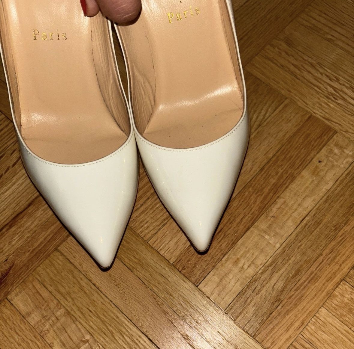 Christian Louboutin Authentic Christian Louboutin Hot Chick pumps 36.5 100mm Size US 6.5 / IT 36.5 - 11 Thumbnail