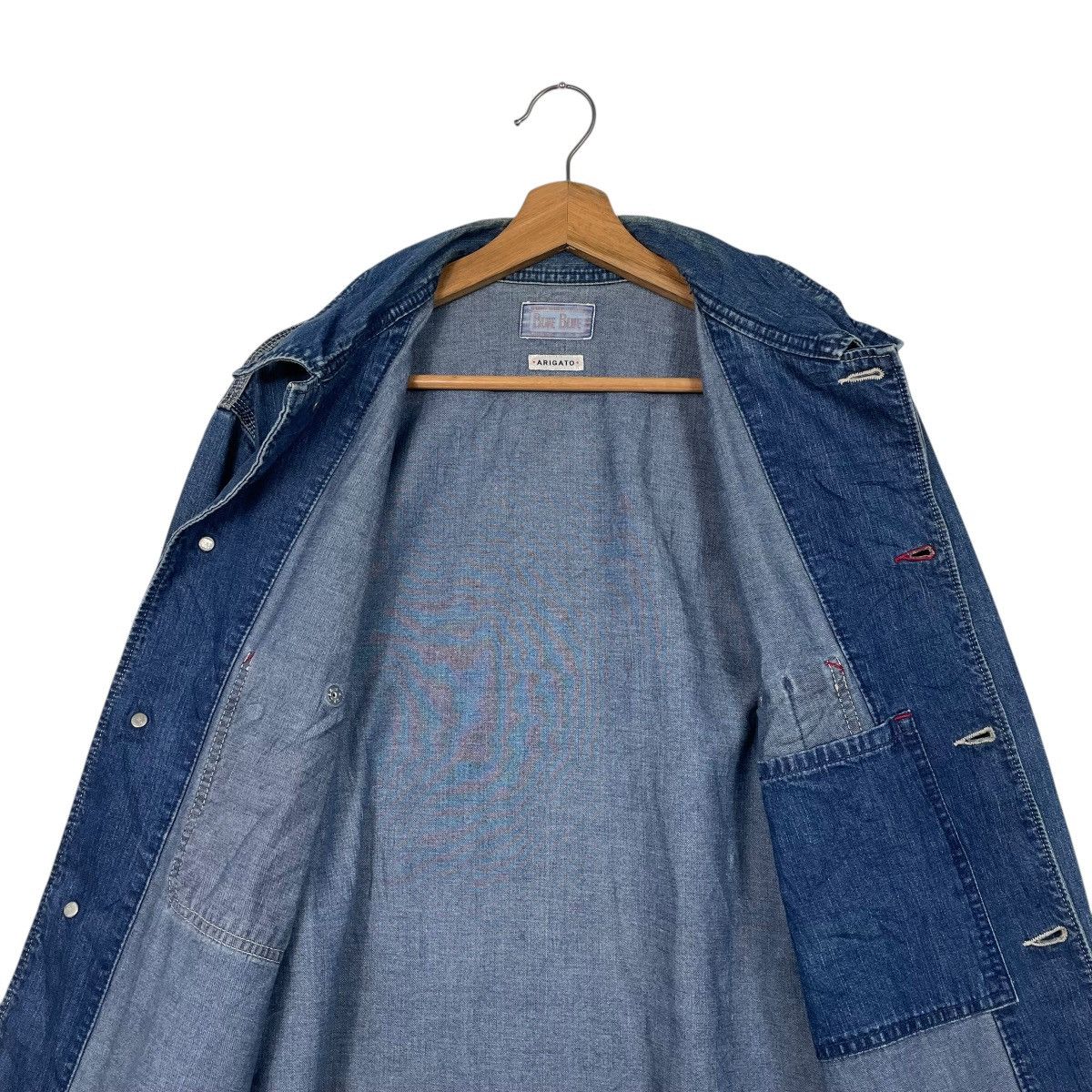 Blue Blue Japan Blue Blue Japan Arigato Workwear Denim Jacket Size US M / EU 48-50 / 2 - 12 Thumbnail