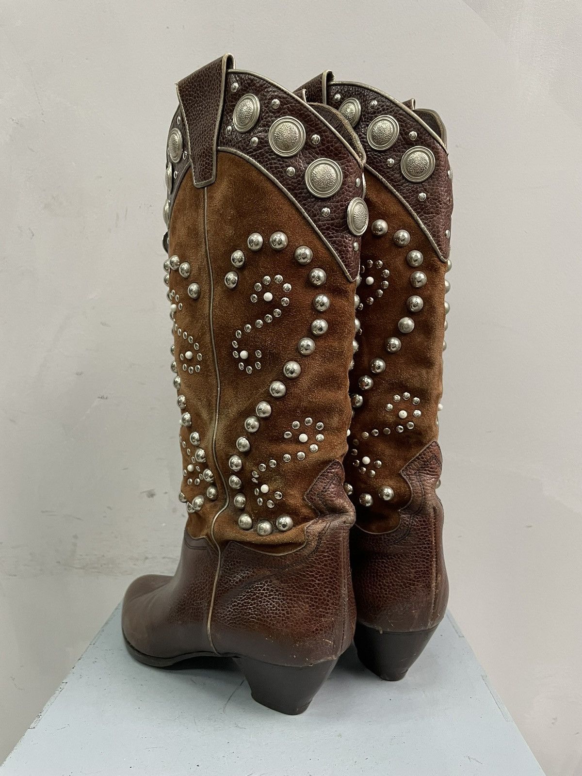 Western Rise If six was nine style western studded boots western style Size US 7.5 / EU 40-41 - 5 Thumbnail