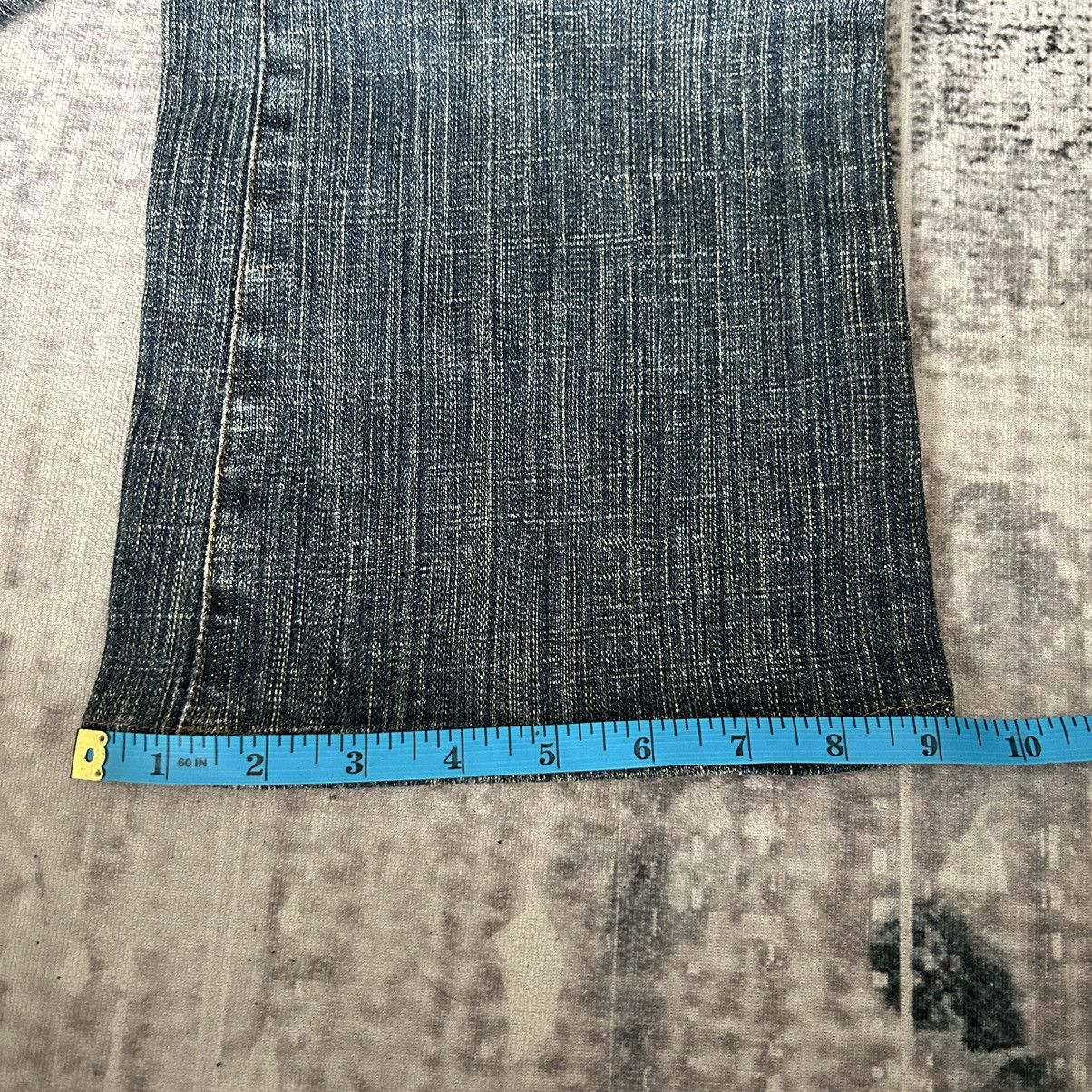 If Six Was Nine Flower Embroidery Flared Jeans Size US 28 / EU 44 - 17 Thumbnail