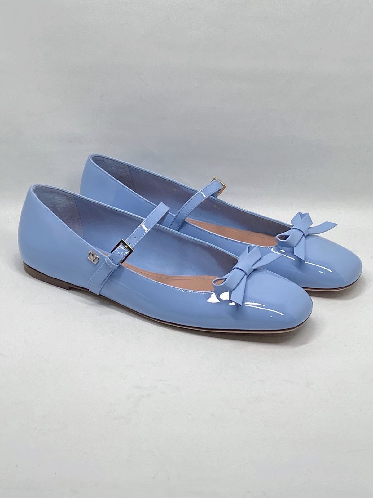 Valentino Valentino Garavani Bow patent leather ballet flats size 41 Size US 11 / IT 41 - 1 Thumbnail
