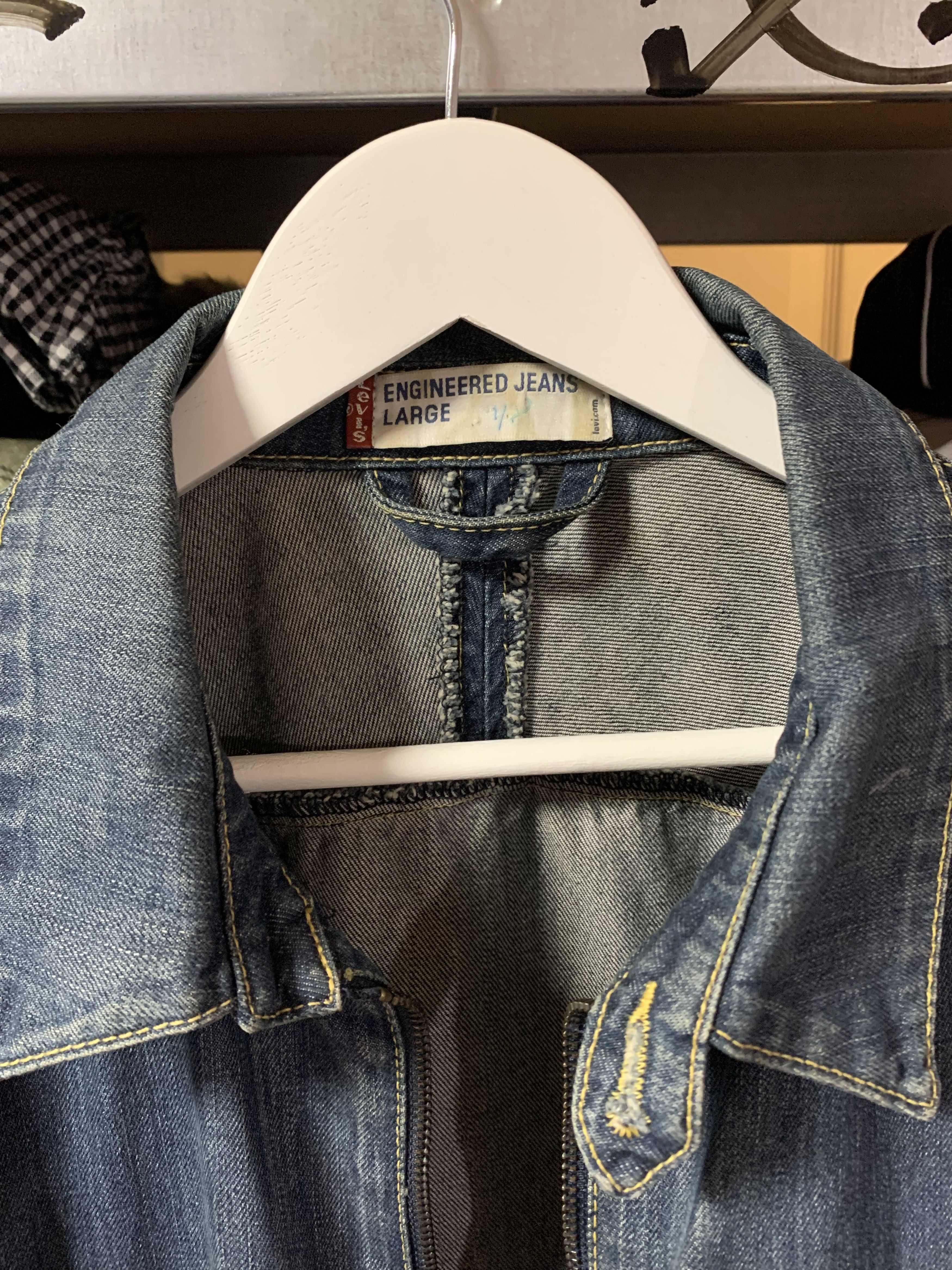 Levi's Vintage Clothing Vintage Levi's Engineered Jeans Denim Jacket Size US L / EU 52-54 / 3 - 6 Thumbnail