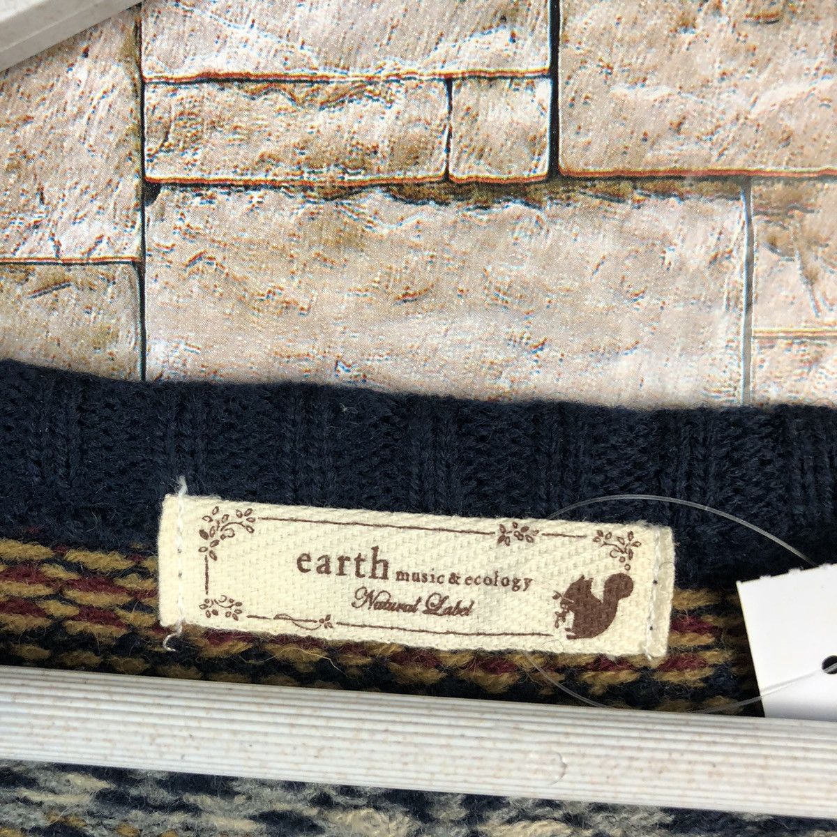 Japanese Brand Earth Music & Econology Cardigan Knitwear #A1061 Size S / US 4 / IT 40 - 9 Thumbnail
