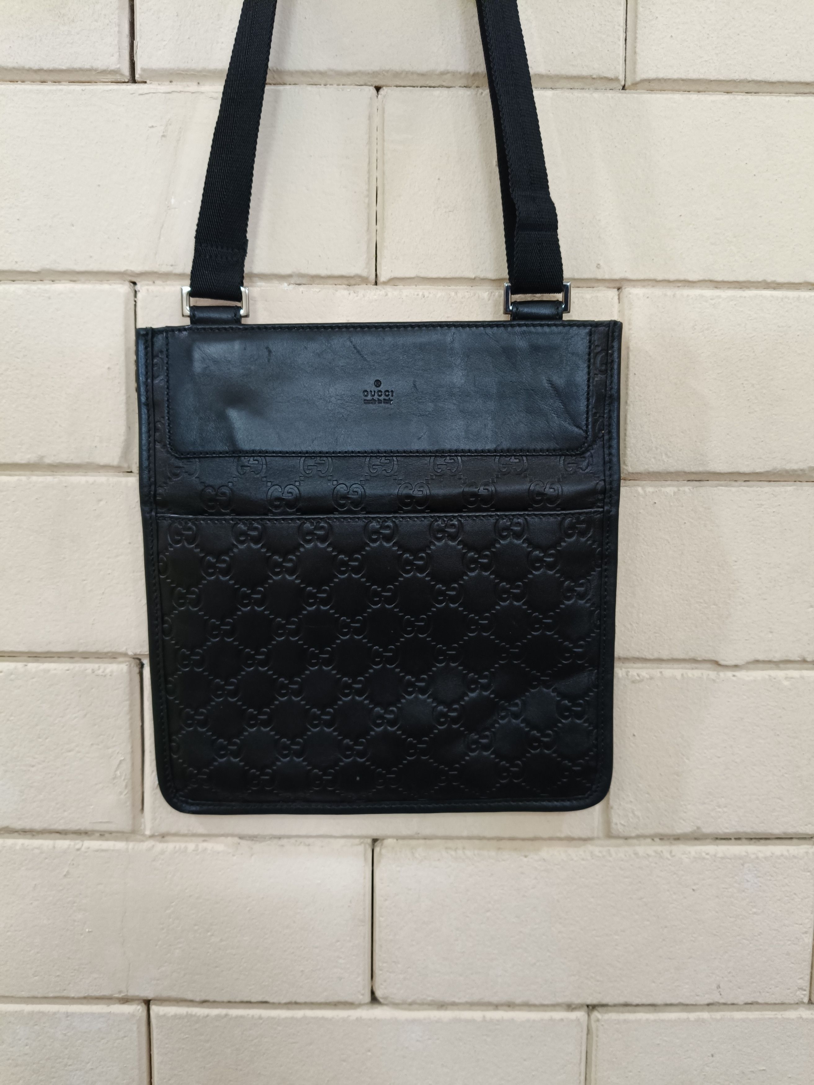 Gucci Gucci Leather Monogram Crossbody Sling Bag Size ONE SIZE - 12 Thumbnail