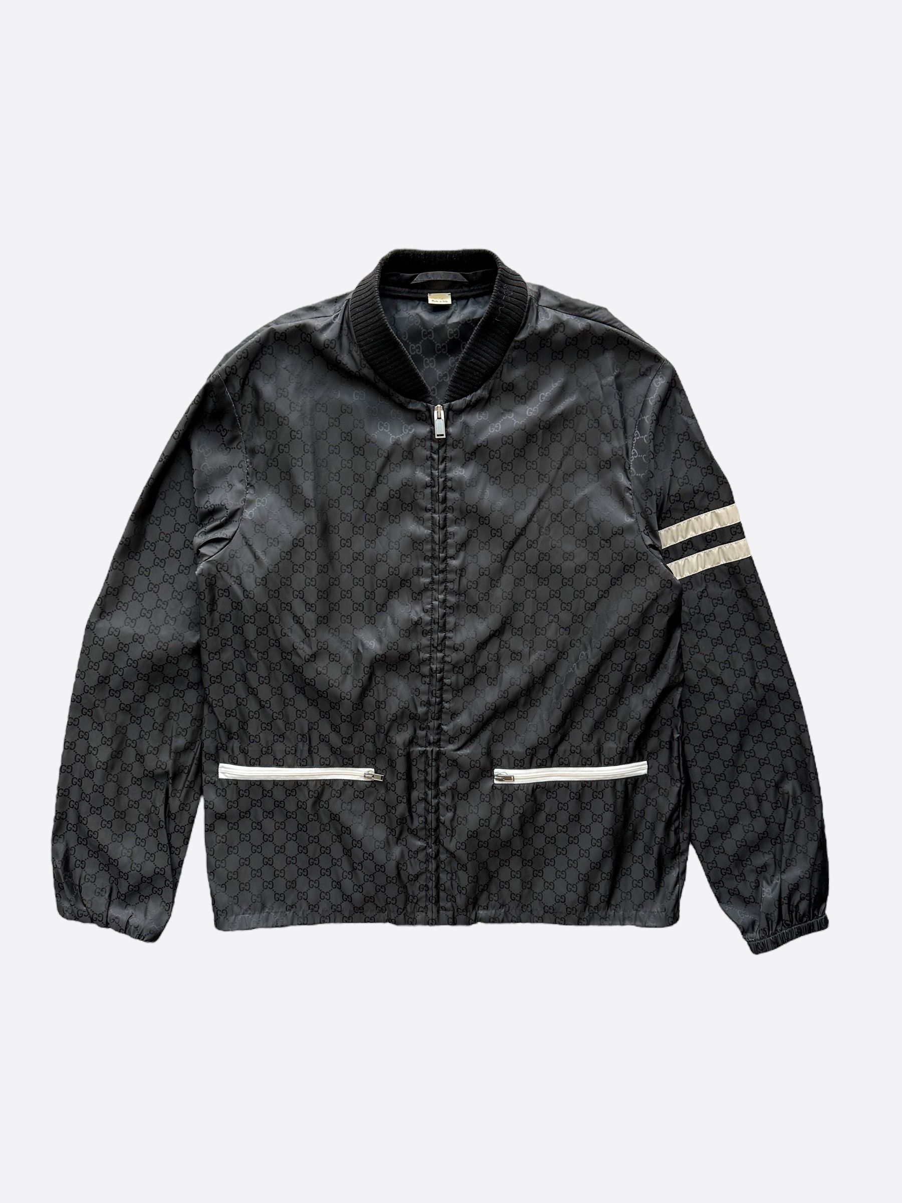 Gucci Gucci Black Monogram Bomber Jacket | Grailed