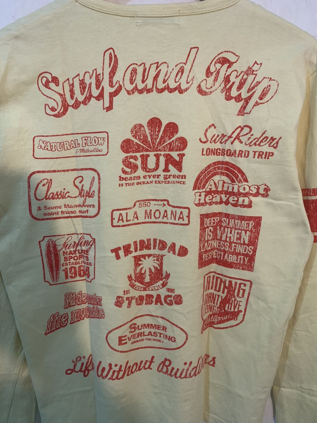 Hysteric Glamour × If Six Was Nine × Japanese Brand Japanese surf poem Long Sleeve 70s styel Size US L / EU 52-54 / 3 - 7 Thumbnail