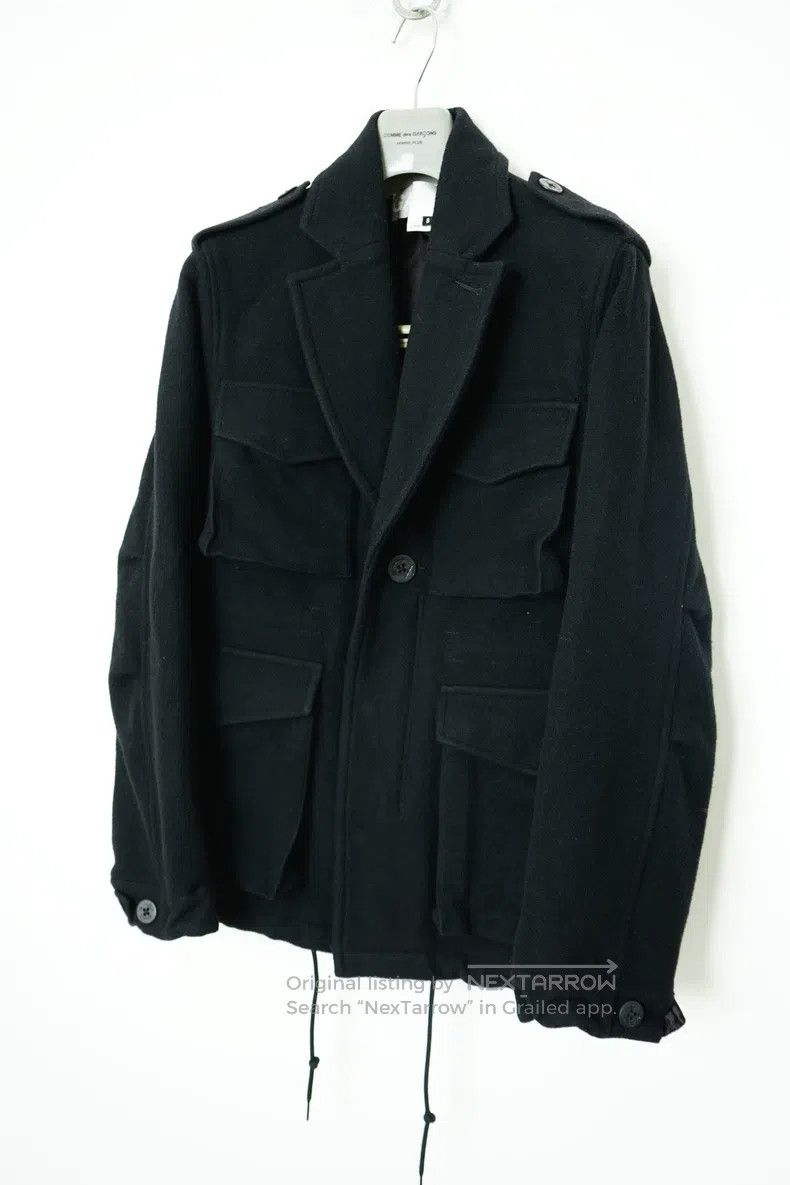 Comme des Garcons Comme Des Garcons Wool Four Pocket Jacket Size S / US 4 / IT 40 - 2 Thumbnail