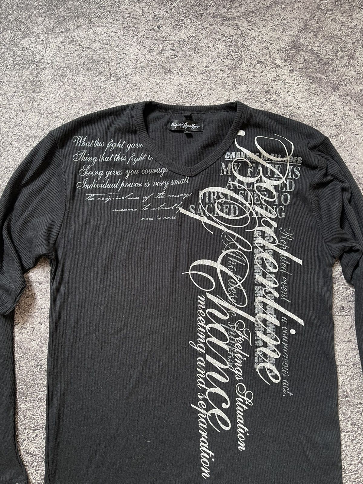Japanese Brand Y2K Original Remekgear ifsixwasnine knit long sleeve Size US L / EU 52-54 / 3 - 4 Thumbnail
