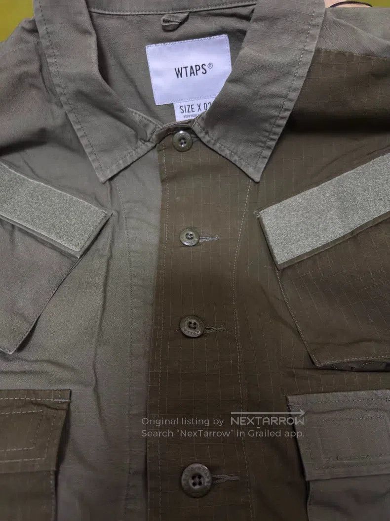 Wtaps Wtaps Ten-Pocket Military Green Jacket Size US M / EU 48-50 / 2 - 3 Thumbnail