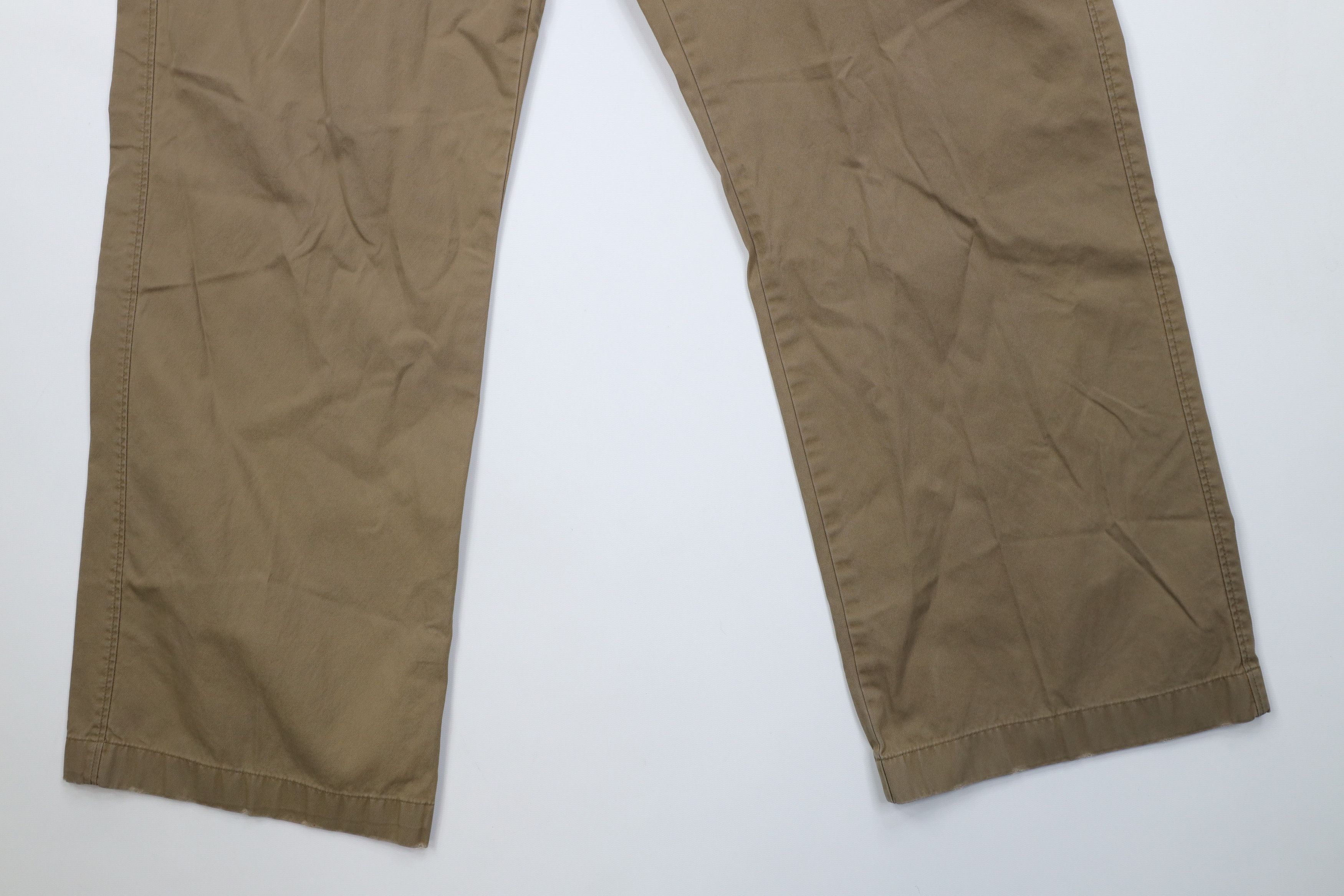 Banana Republic Vintage Y2K Banana Republic Wide Leg Chino Pants Brown Size US 38 / EU 54 - 4 Thumbnail