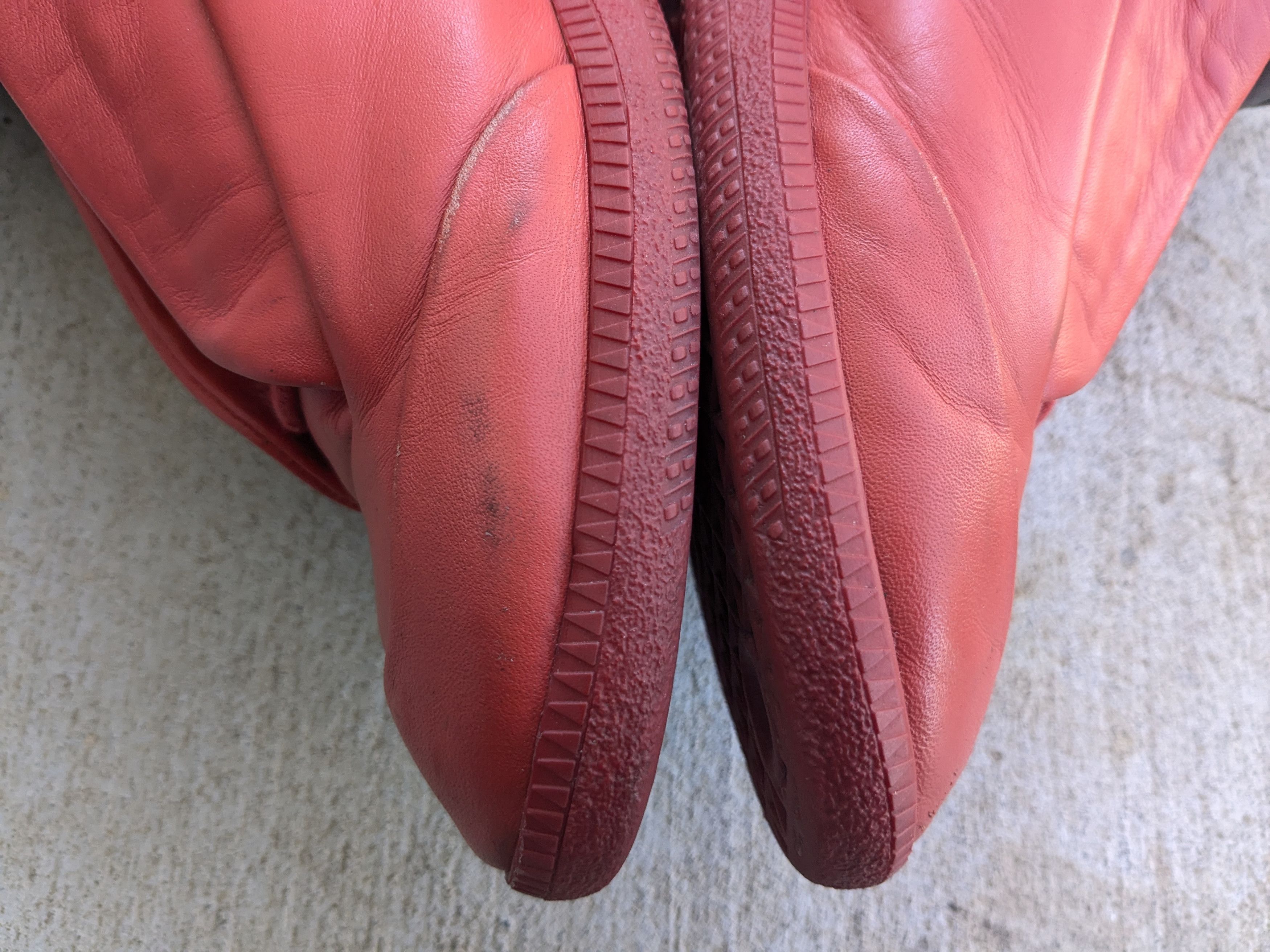 Maison Margiela Maison Margiela Future Red Black 9 42 Leather High Tops Size US 9 / EU 42 - 14 Thumbnail