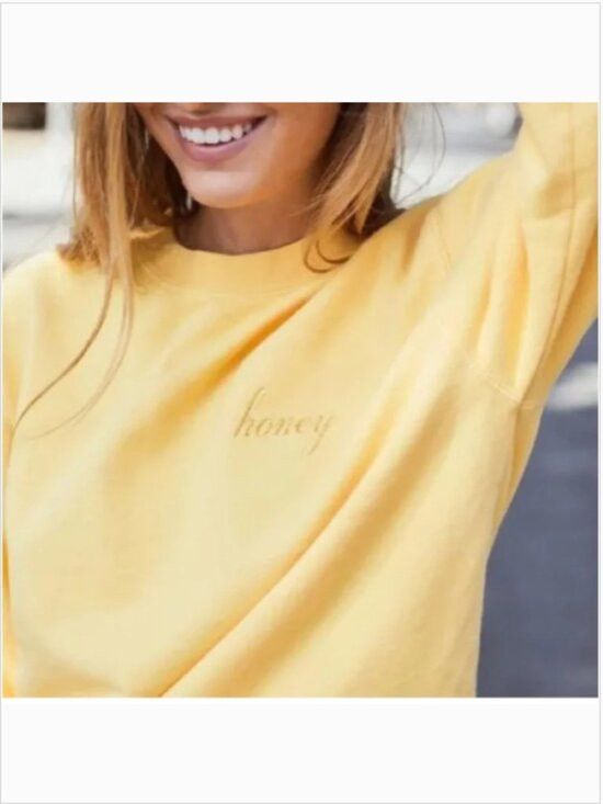 Brandy Melville Brandy Melville Erica Honey Sweatshirt - Small Size S / US 4 / IT 40 - 6 Thumbnail