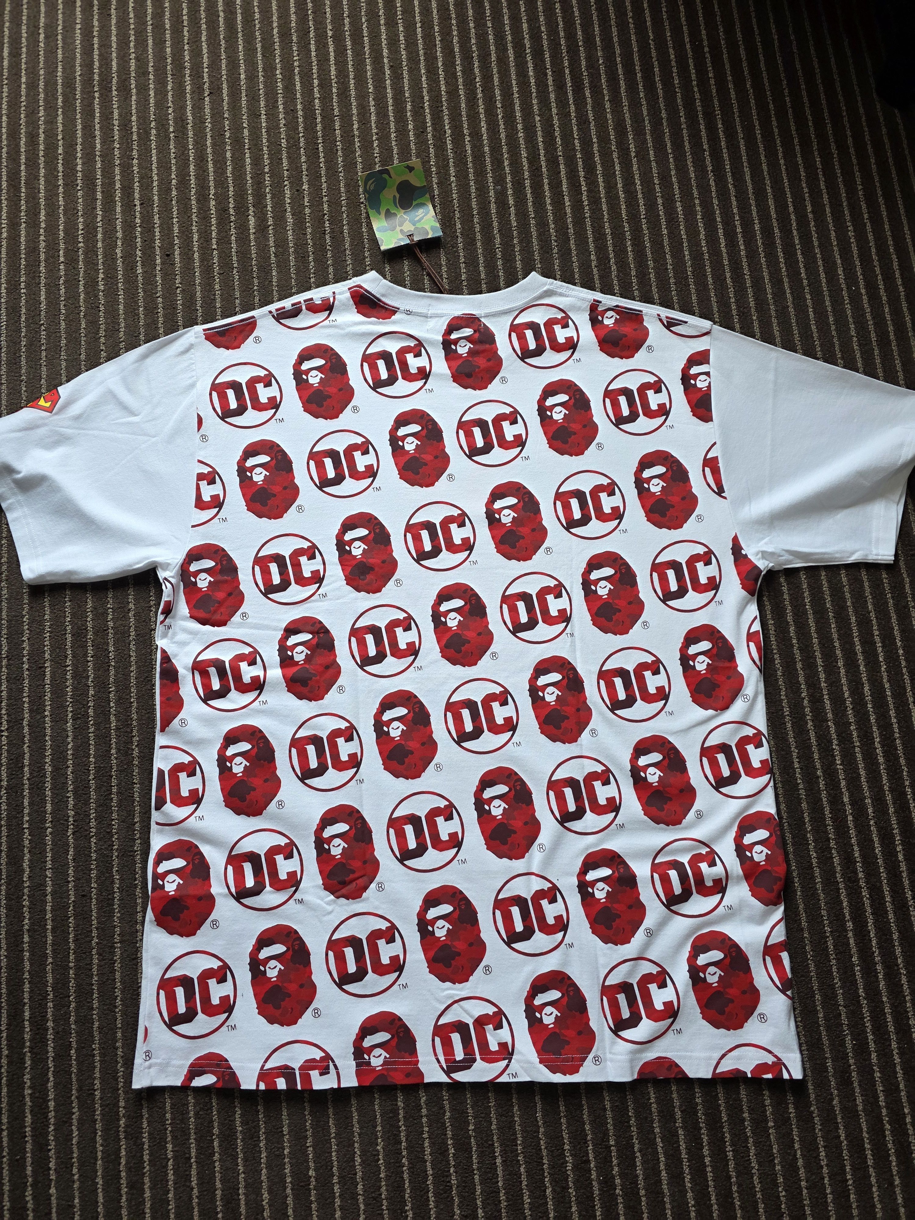 Bape × DC Comics Bape X DC Superman Tee Size US XXL / EU 58 / 5 - 2 Thumbnail
