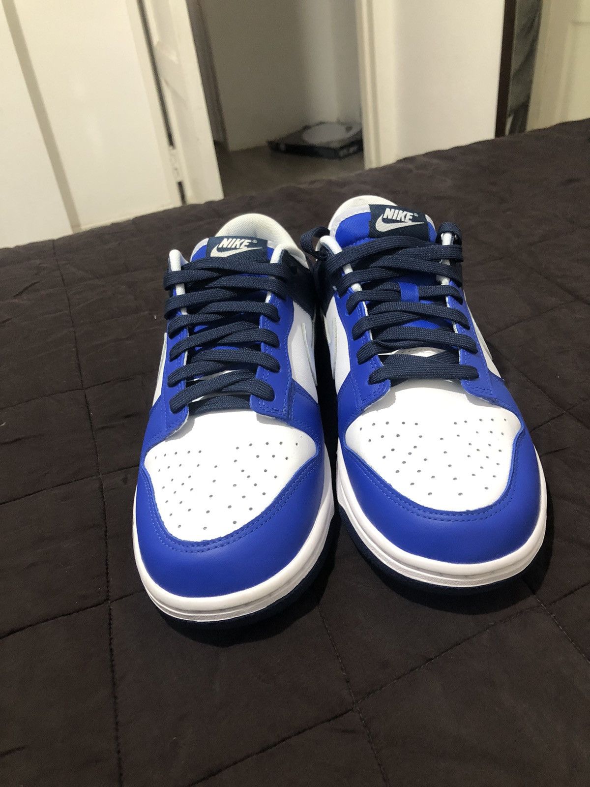Nike royal navy dunks Size US 9 / EU 42 - 4 Thumbnail