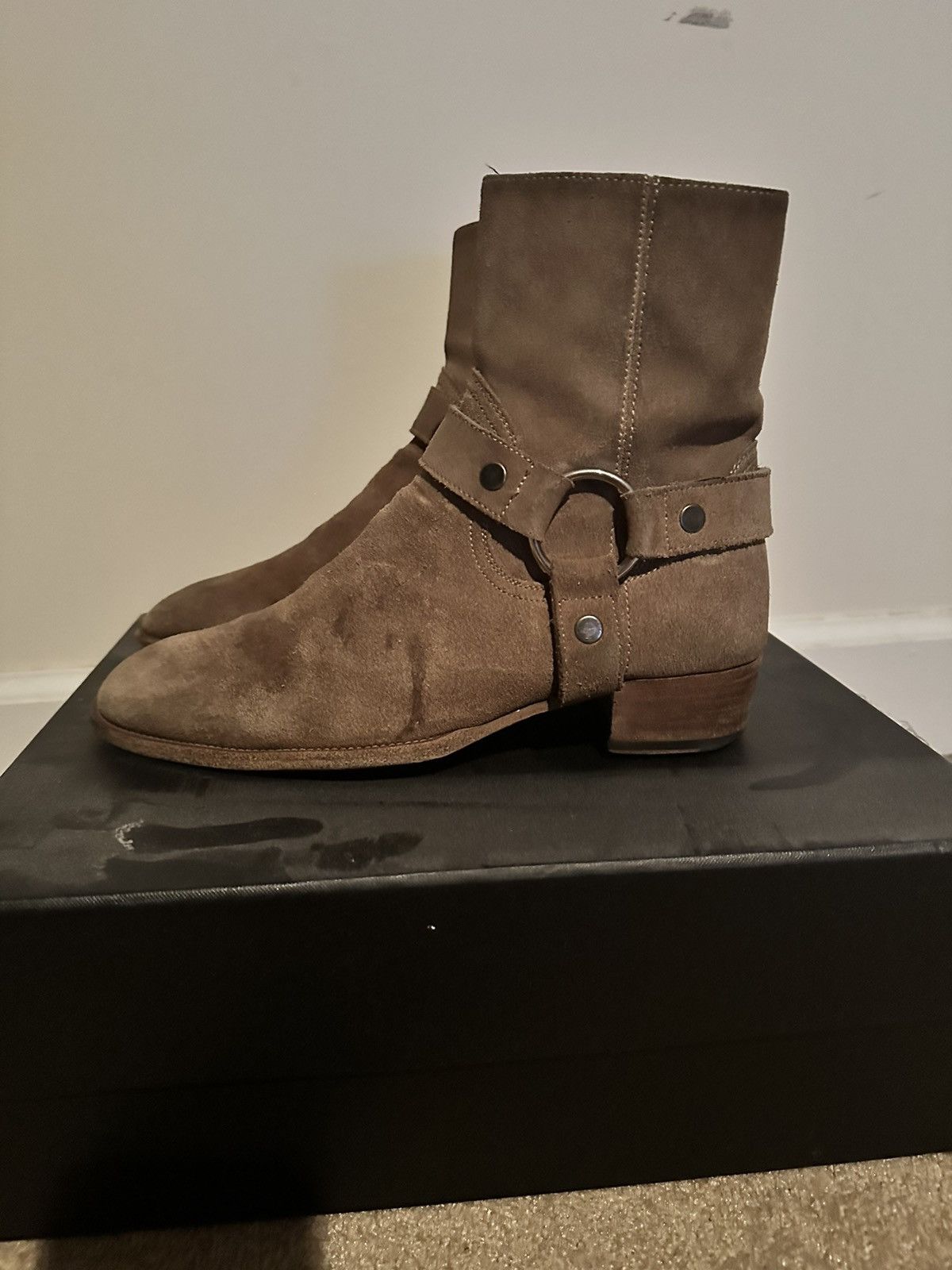 Saint Laurent Paris Saint laurent Paris X Hedi Slimane Wyatt boots Size US 7 / EU 40 - 3 Thumbnail