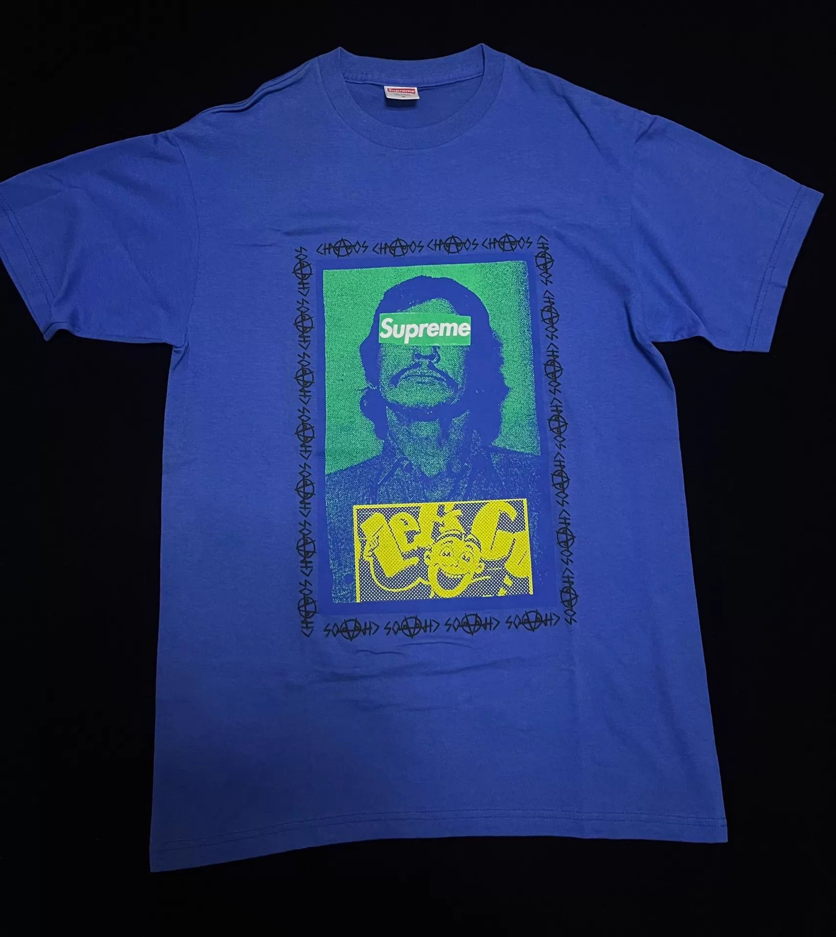 Supreme Supreme Abstract Picasso Tee SS17 Teal Aqua M | Grailed