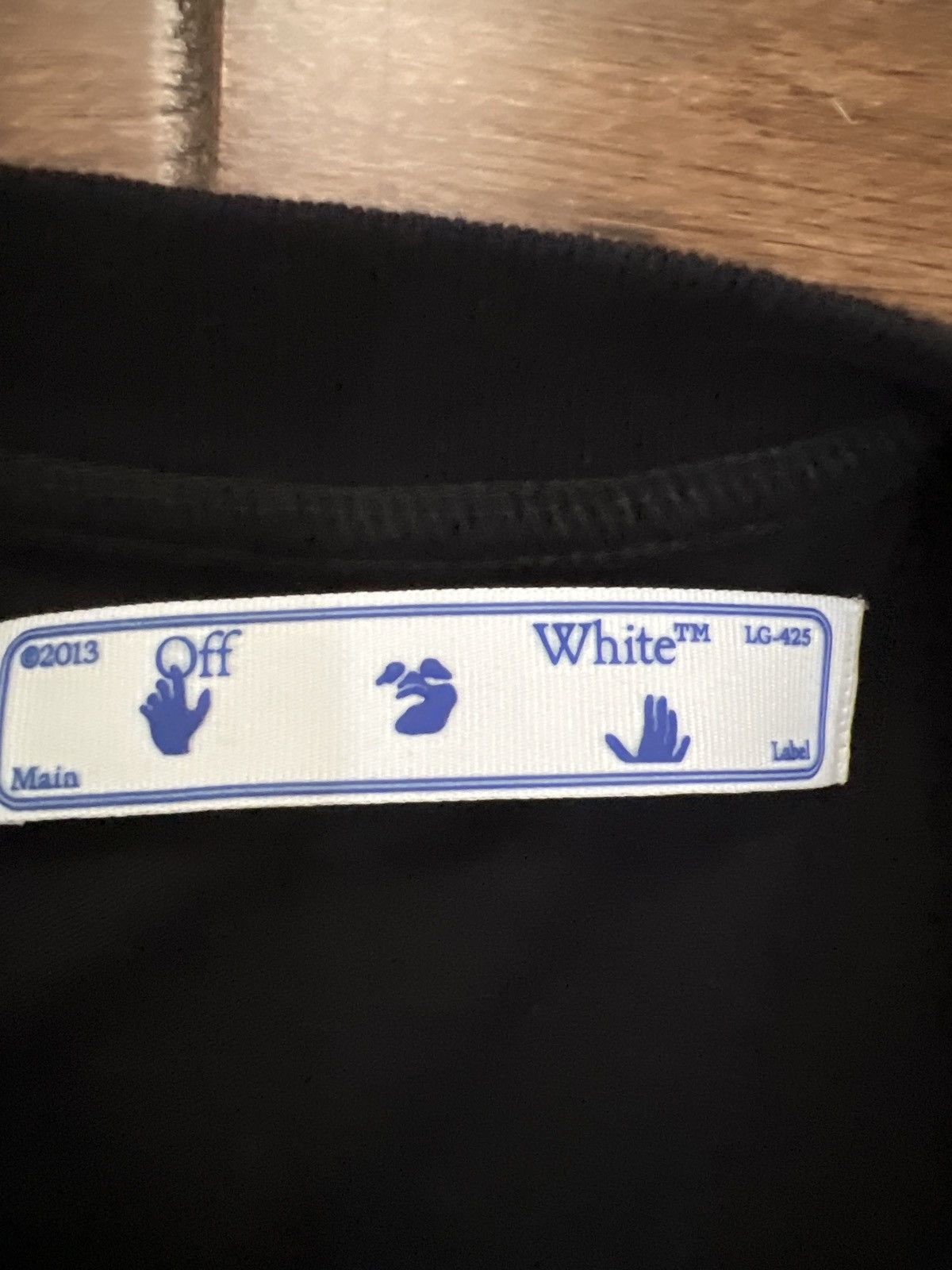 Off-White Off White Painting Arrow Printing Short Sleeve Black Size US XXS / EU 40 - 5 Thumbnail