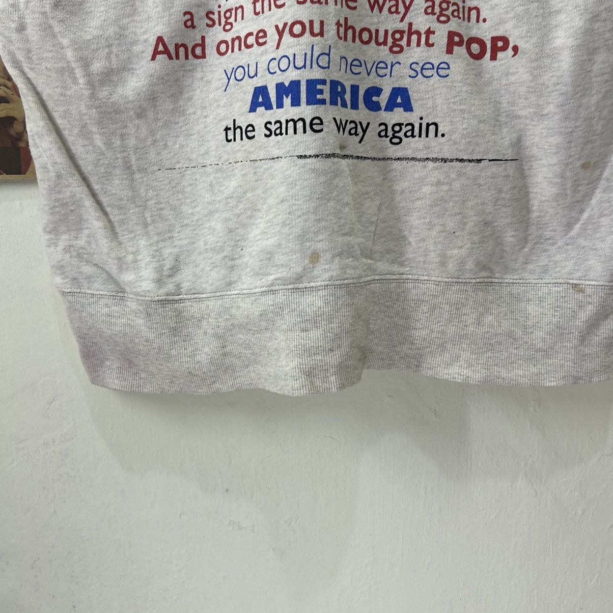 Uniqlo Vintage Andy Warhol Pop Art Uniqlo Sweatshirt Size L / US 10 / IT 46 - 5 Thumbnail