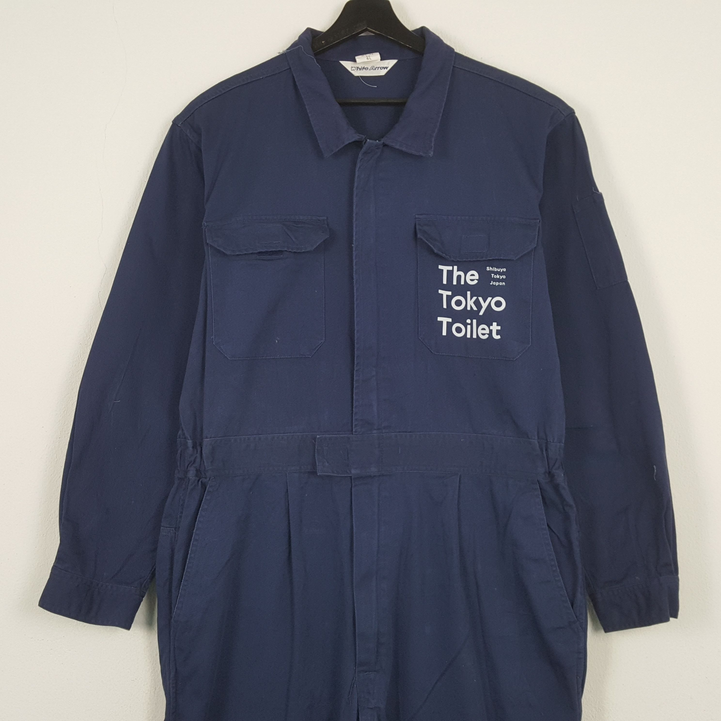 Vintage The Tokyo Toilet Japanese Custom Art Coverall RR15 Size US L / EU 52-54 / 3 - 5 Thumbnail