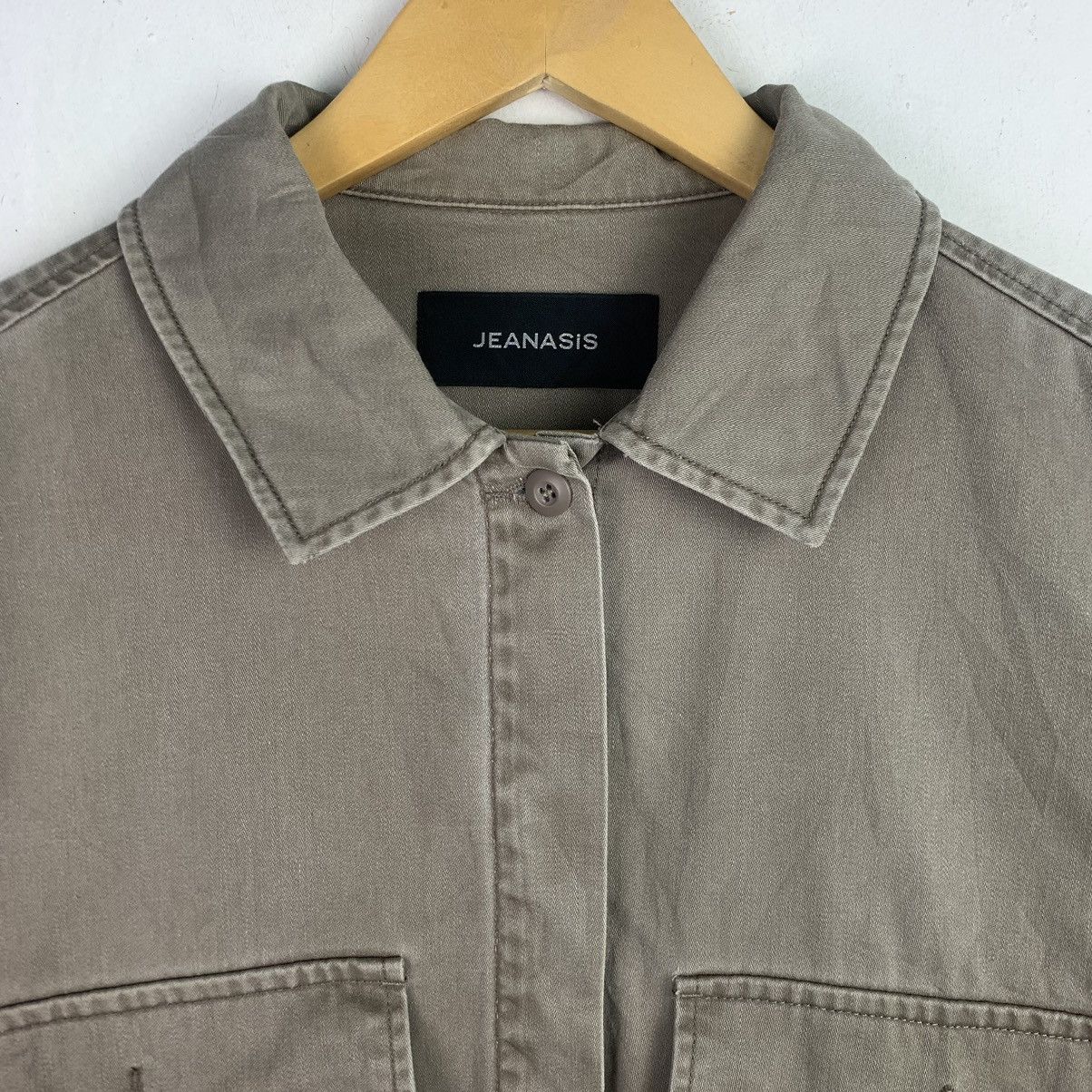 Japanese Brand × Vintage Vintage Japanese Brand Jeanasis Button Up Jacket Size US L / EU 52-54 / 3 - 2 Thumbnail
