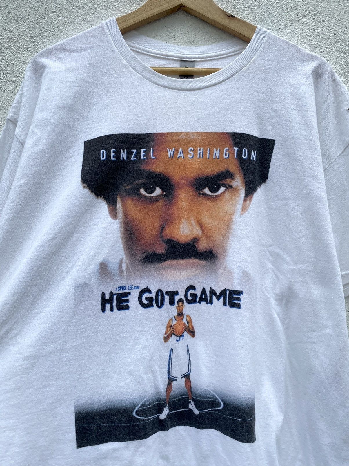 Vintage Movie Denzel Washington He Got Game Size US XL / EU 56 / 4 - 3 Thumbnail