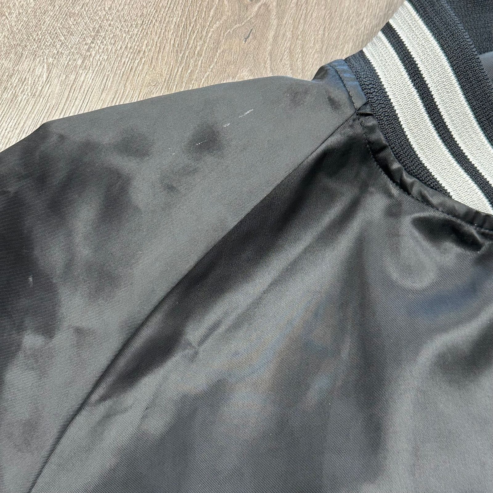 Starter × Vintage vintage 1980s Chalk Line Los Angeles Raiders bomber jacket Size US M / EU 48-50 / 2 - 6 Thumbnail