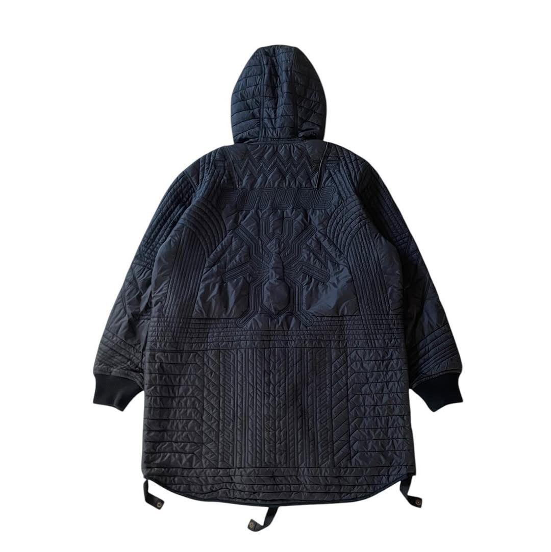 Diesel Black Gold DIESEL BLACK GOLD Embroidered W-PAR-Quilted Black Jacket Size US S / EU 44-46 / 1 - 2 Thumbnail