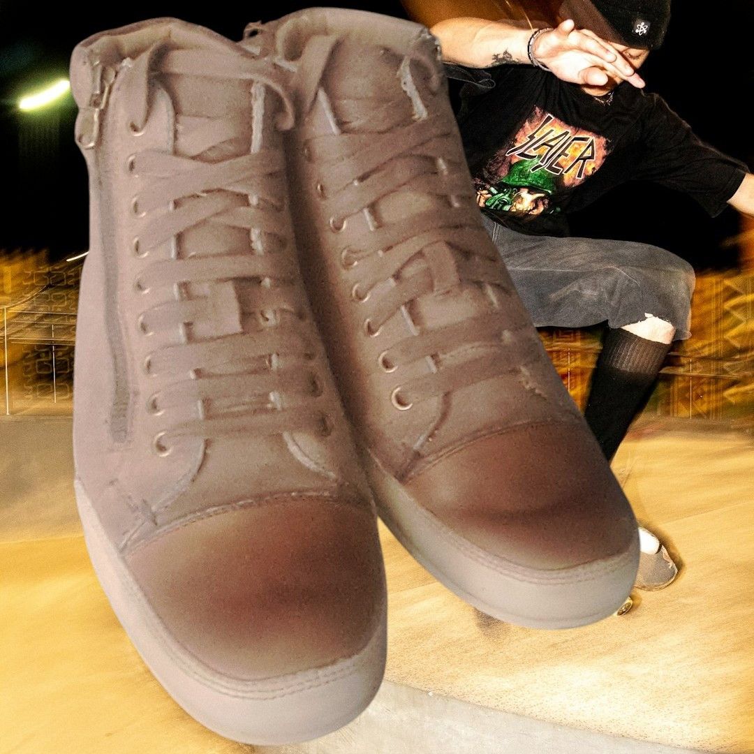 John Varvatos John Varvatos Star High Top Sneakers Suede/Leather Men’s Size US 10 / EU 43 - 1 Thumbnail