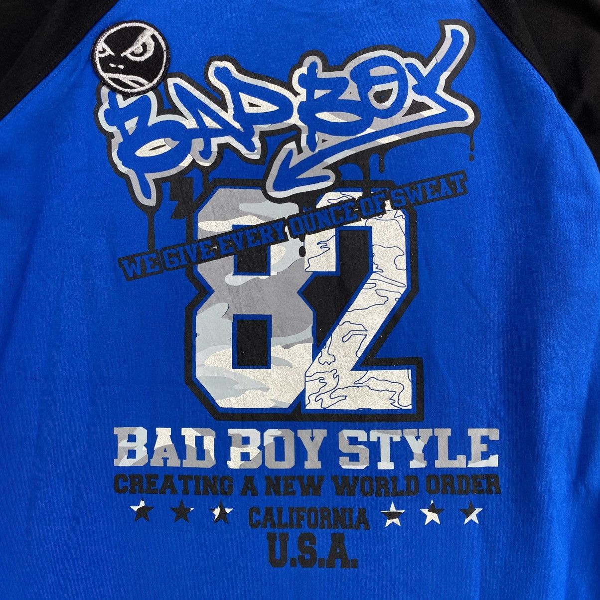 Japanese Brand 2000s BadBoy Soul of A Hero Graffity Lgb Style Longsleeve Size US M / EU 48-50 / 2 - 12 Thumbnail