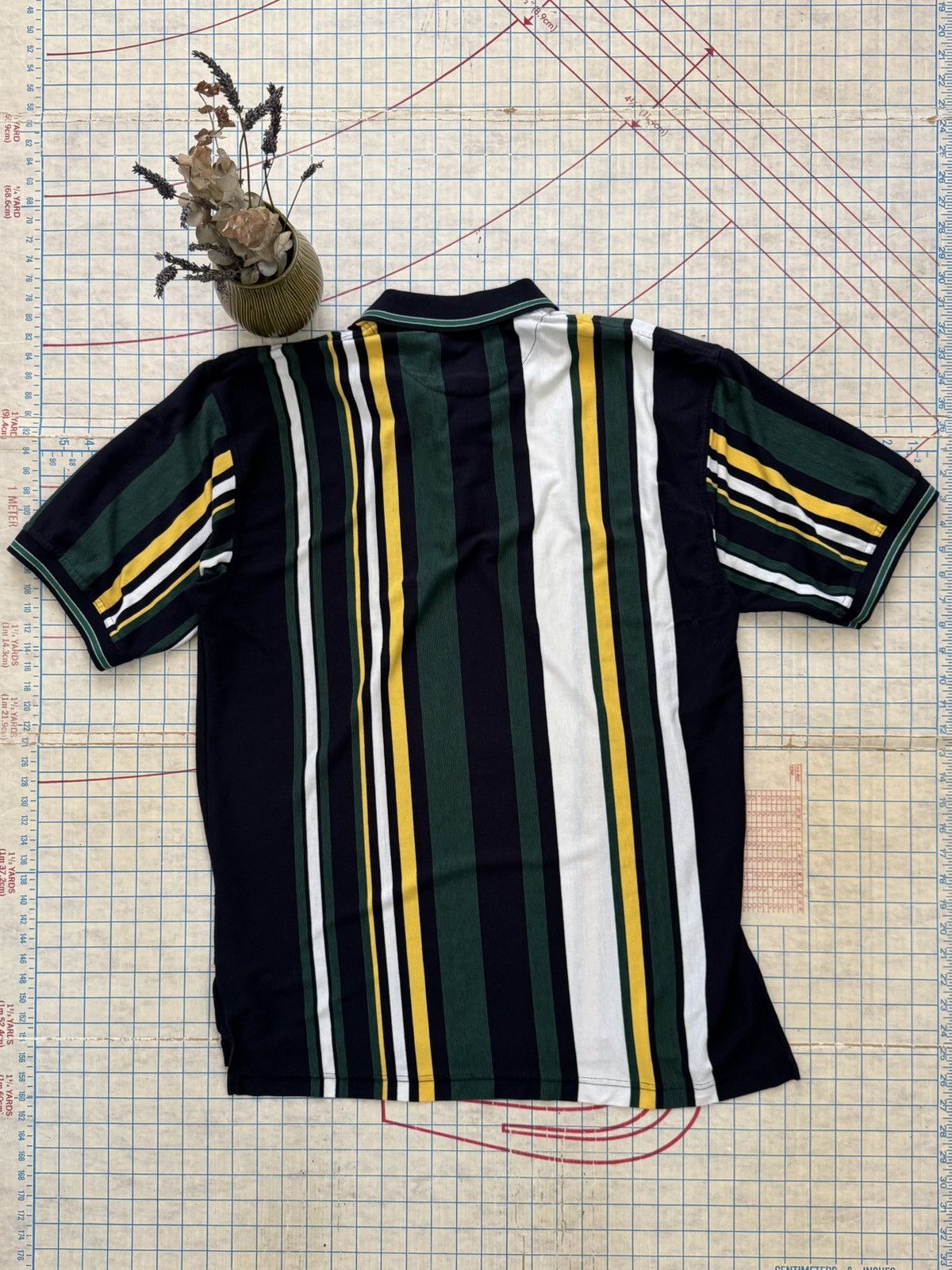 Vintage Vintage Knights of Round Table Striped Polo Mens Size Large Size US L / EU 52-54 / 3 - 7 Thumbnail