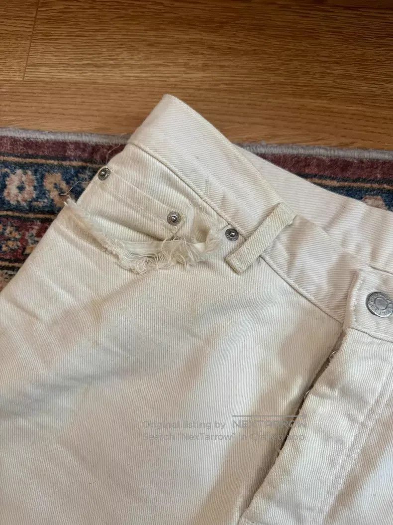 Helmut Lang Helmut Lang Rusted White Denim Wear. Size US 30 / EU 46 - 5 Thumbnail