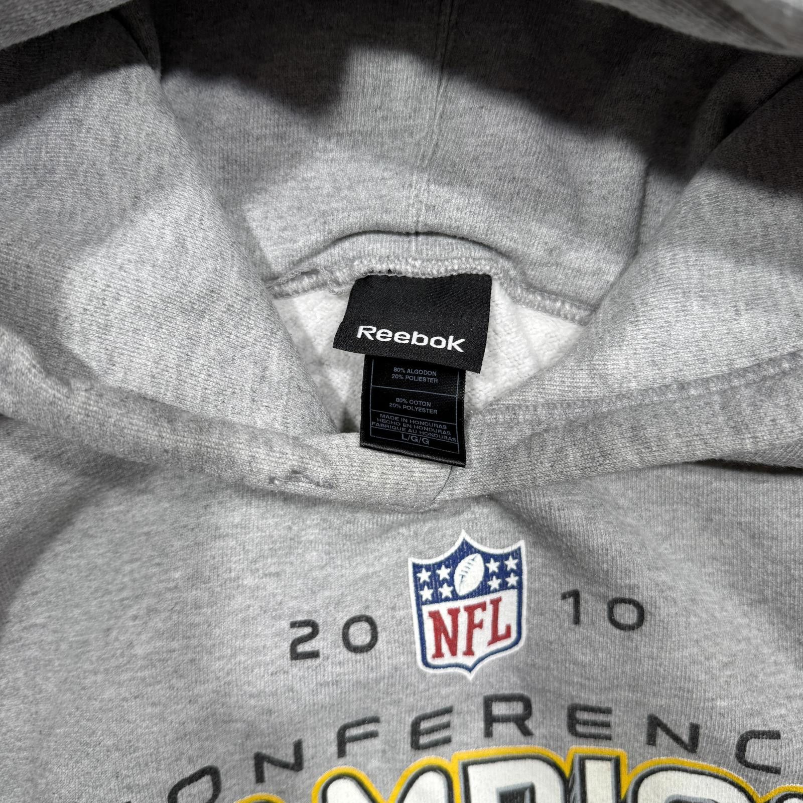 Reebok Reebok Y2K Steelers Conference Champions Heavyweight Hoodie Size US L / EU 52-54 / 3 - 5 Thumbnail