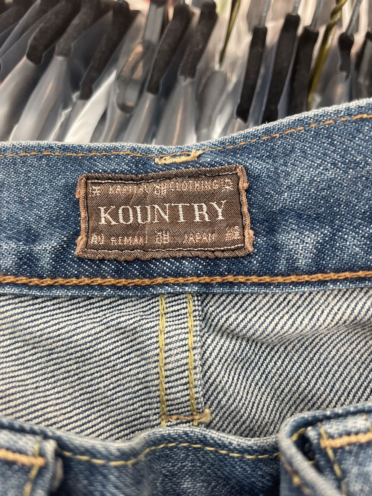 Kapital Kapital Bones Denim Jean Short Indigo Size US 30 / EU 46 - 4 Thumbnail